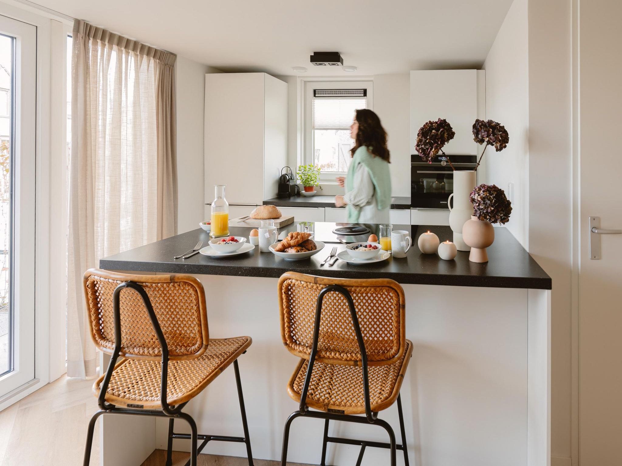 De keuken van Vakantiehuis Ultiem Genieten - 80 in Sint Maarten