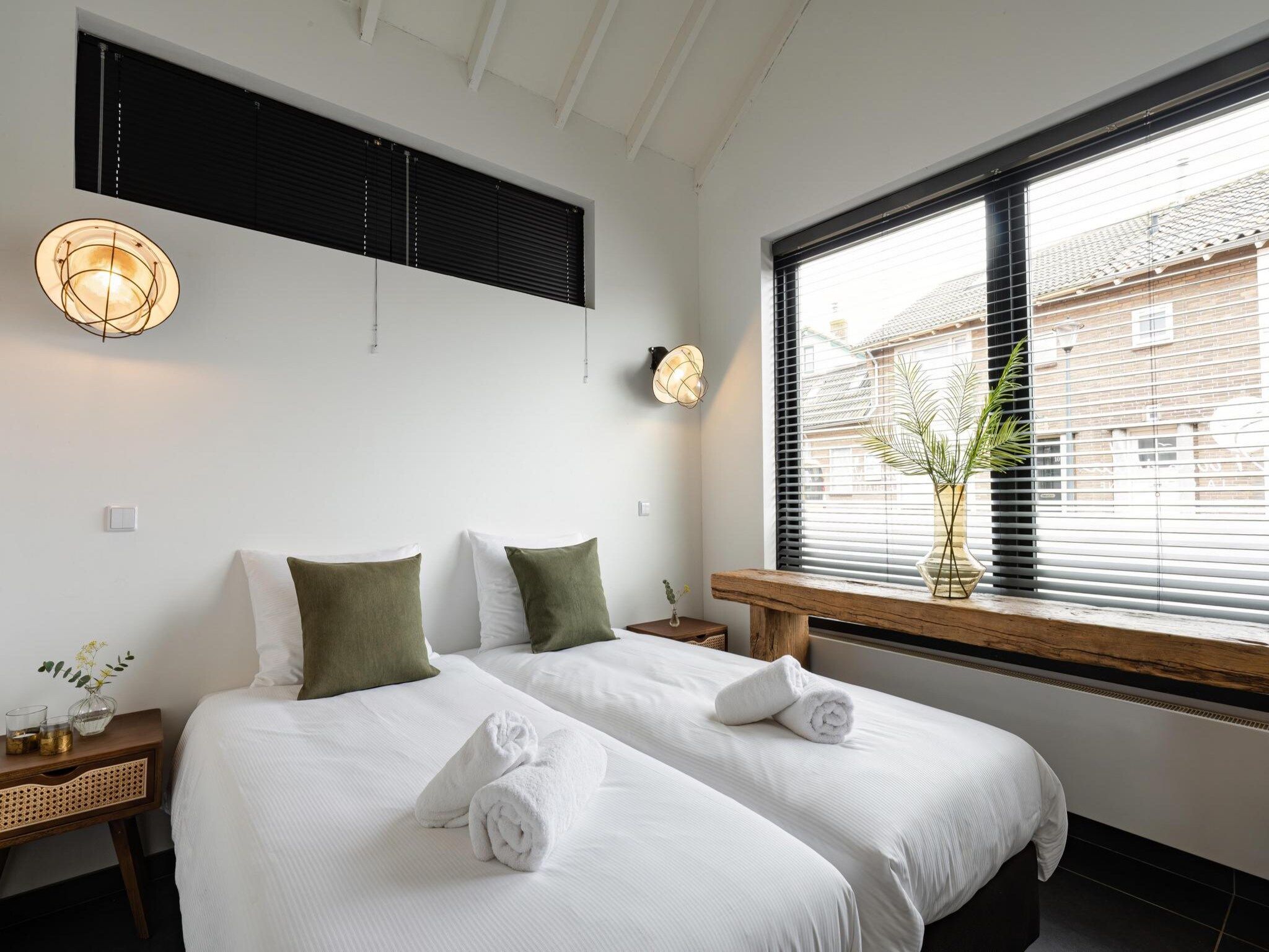 Een slaapkamer van Villa La Chatelaine in Egmond aan Zee