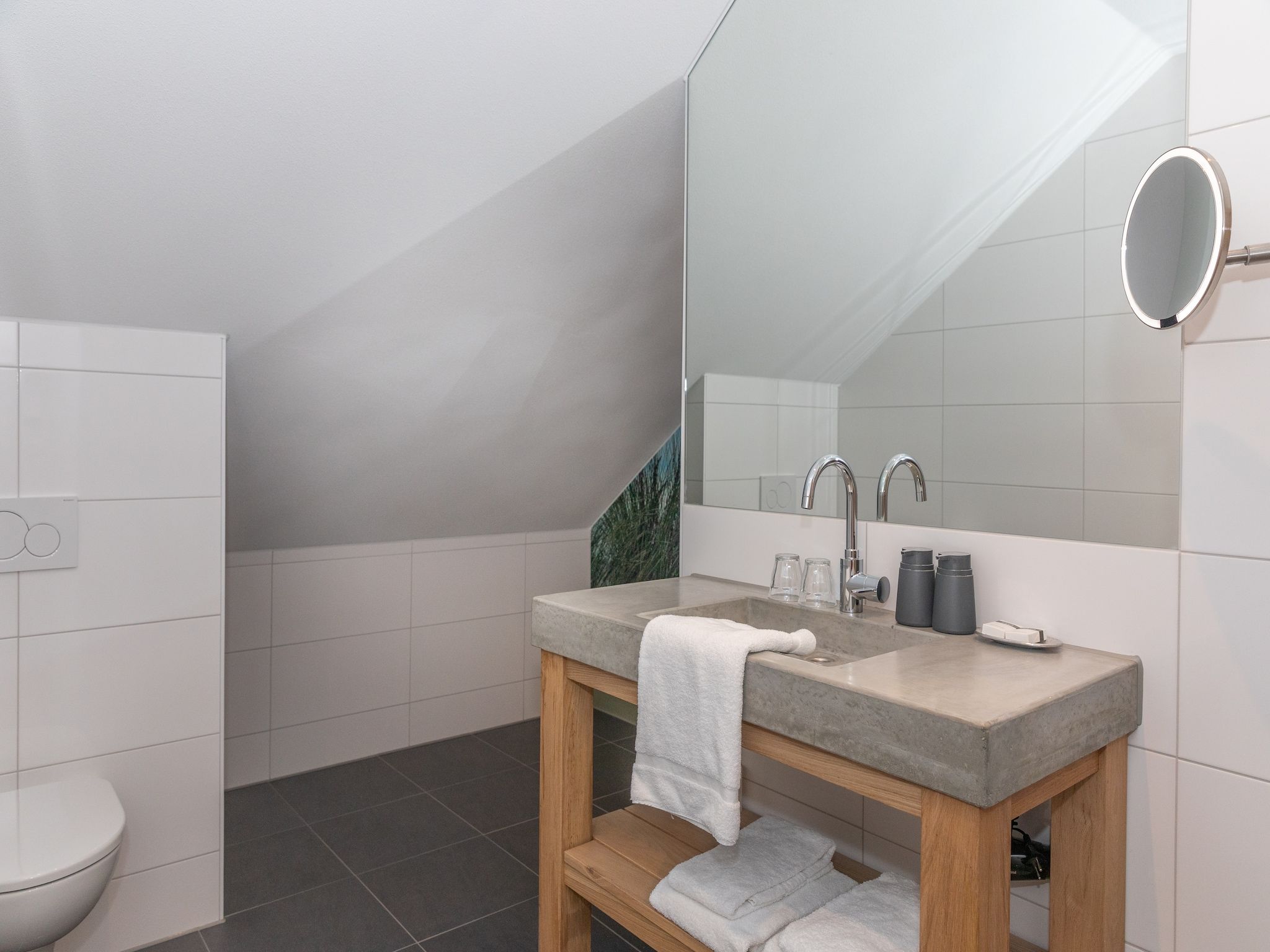 De badkamer van Waddenweelde Texel in Den Burg