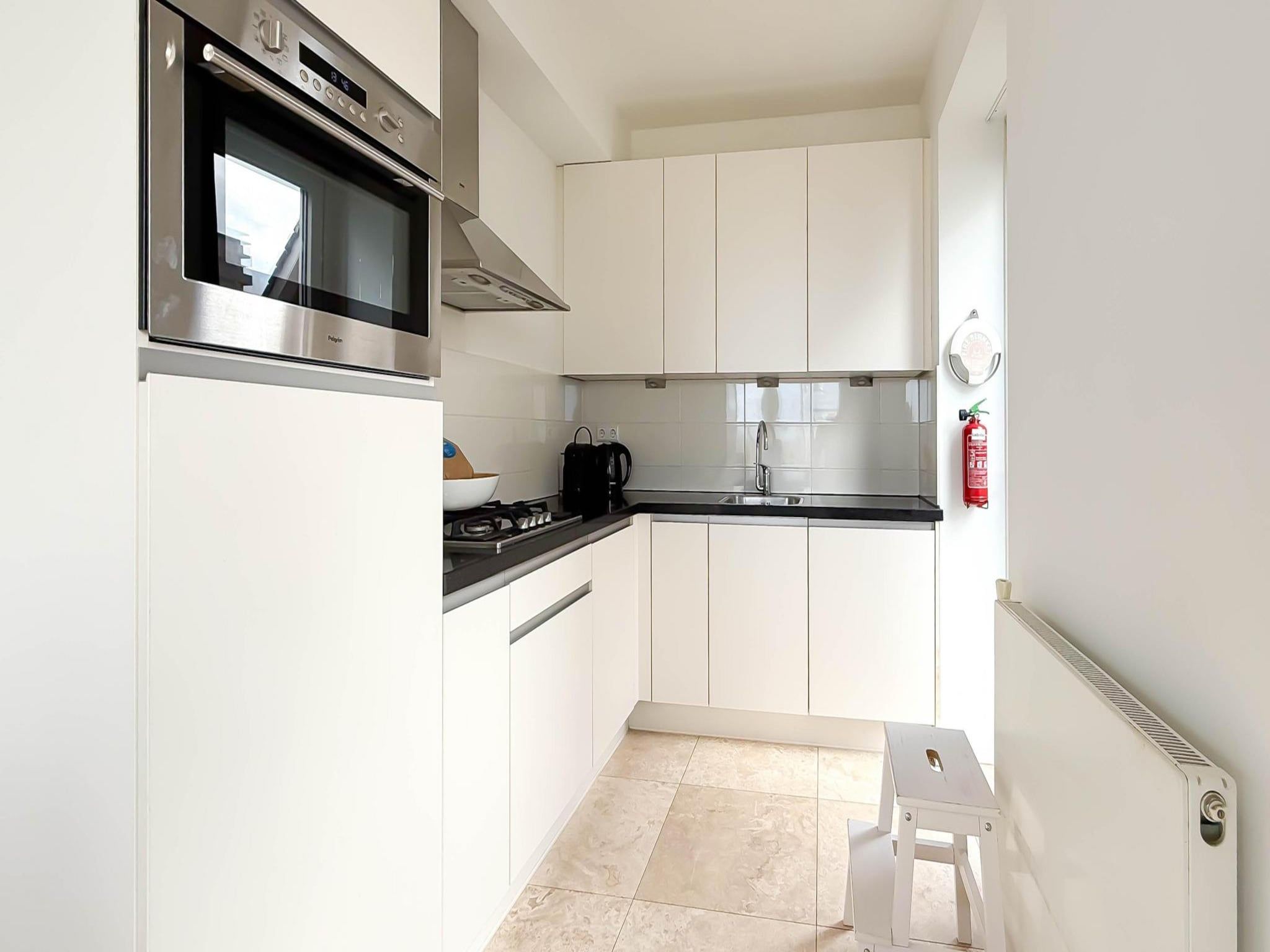 De keuken van Zilverlicht in Egmond aan Zee