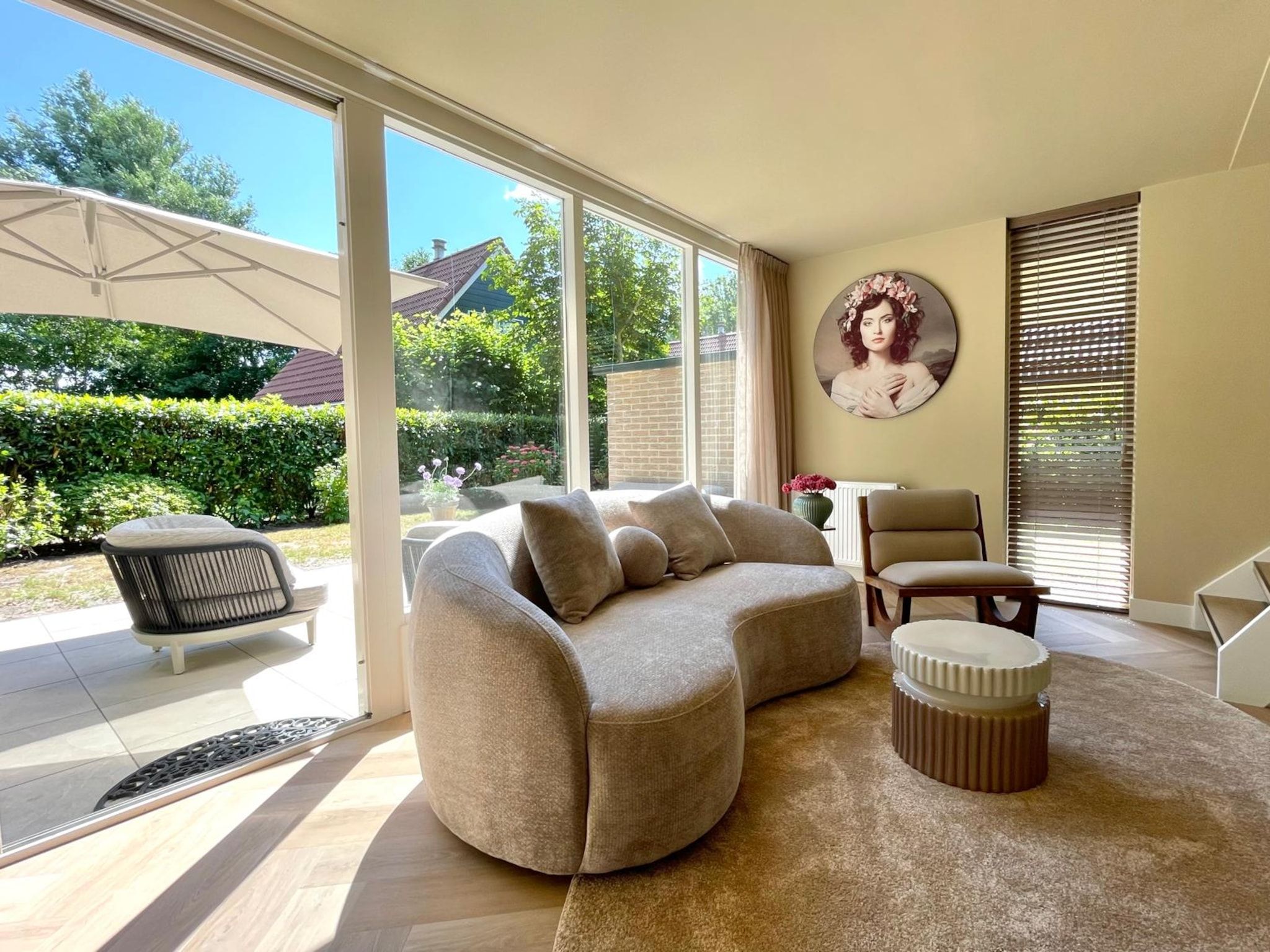 De woonkamer van Zon in de duinen - 33 in Sint Maarten