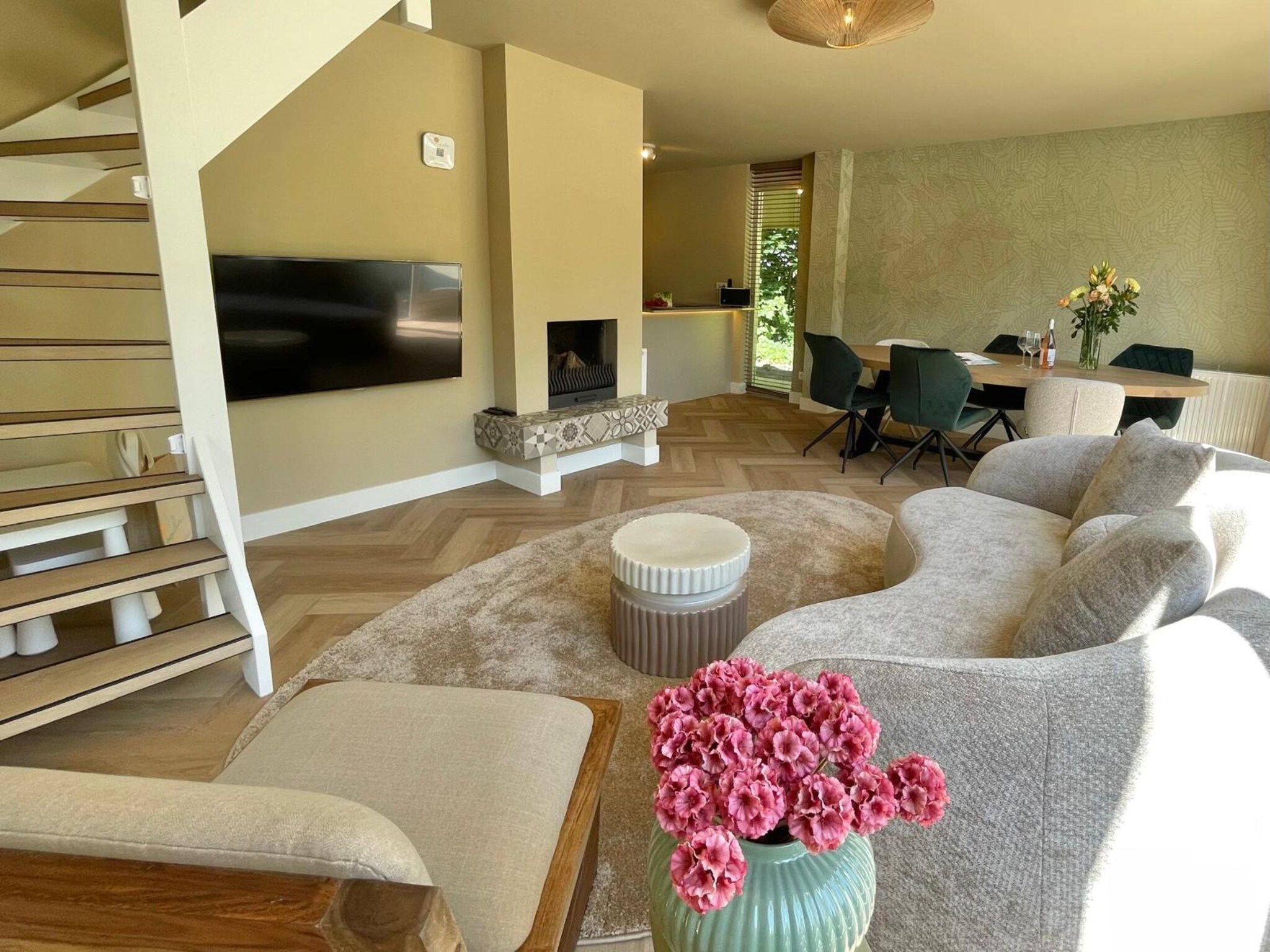 De woonkamer van Zon in de duinen - 33 in Sint Maarten