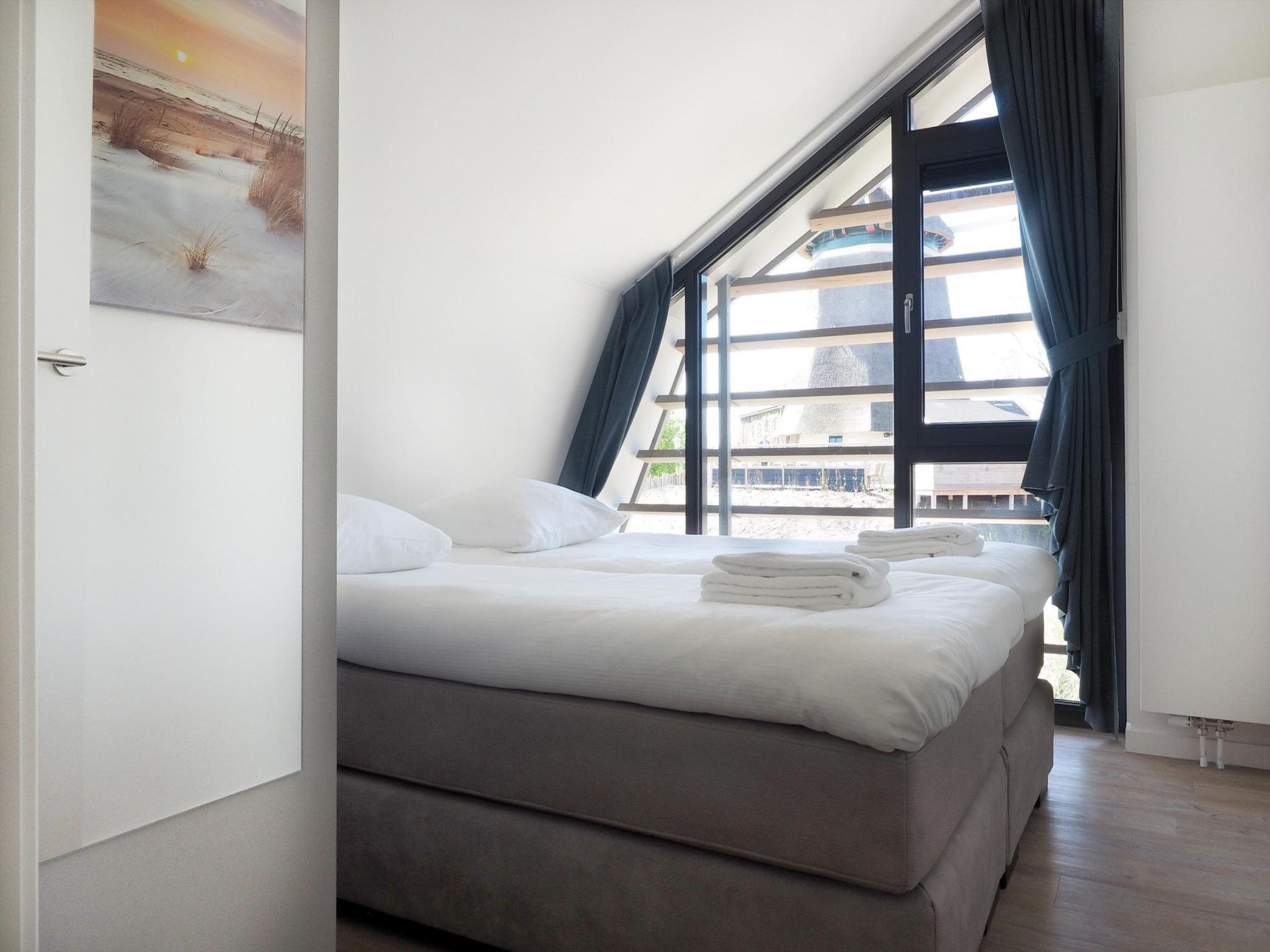 Een slaapkamer van Zonnestralen in Egmond aan den Hoef
