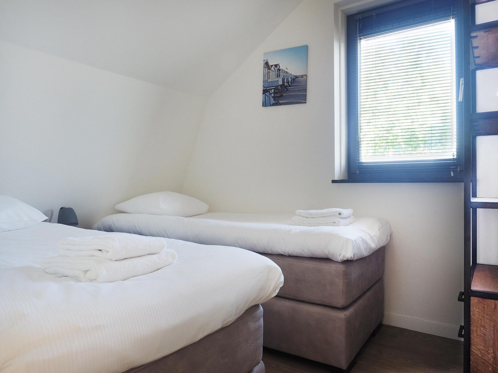 Een slaapkamer van Zonnestralen in Egmond aan den Hoef