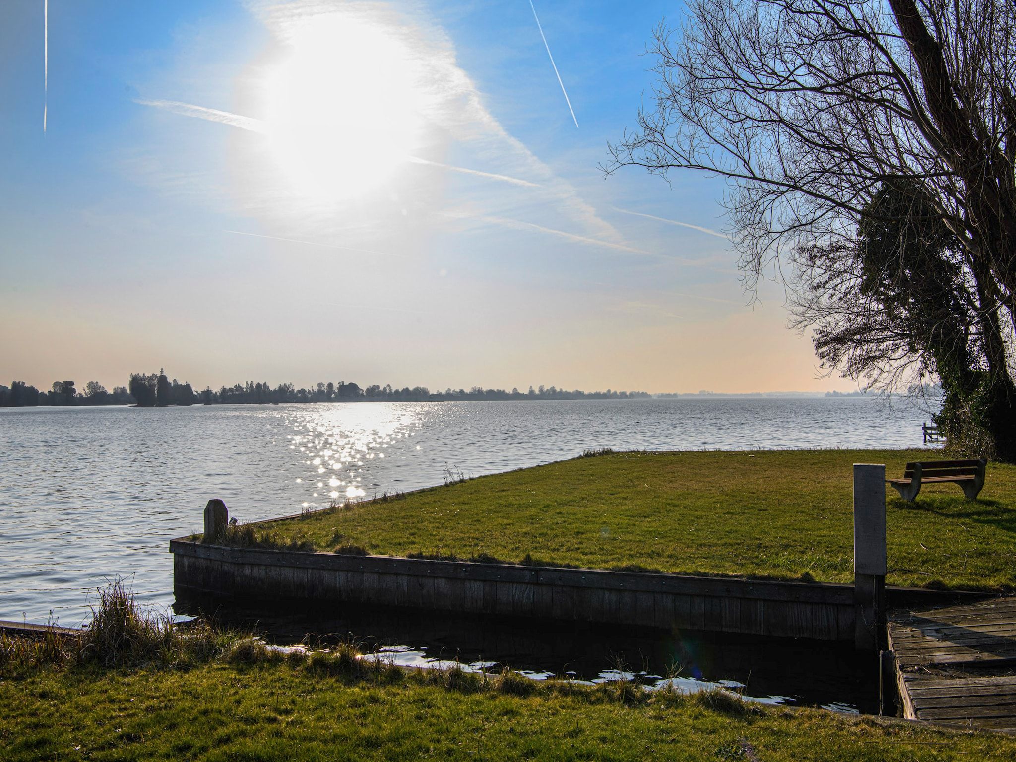 De omgeving van Eiland Bungalow in Loosdrecht