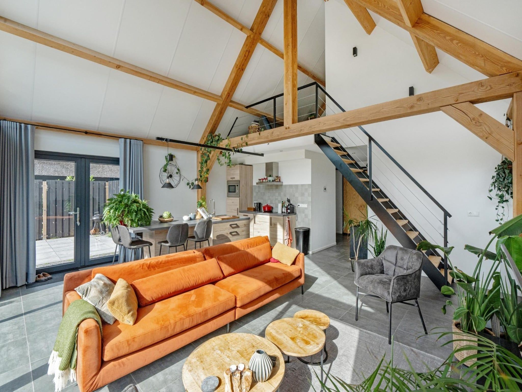 De woonkamer van Watersnip 12b - 706 in Baarle-nassau