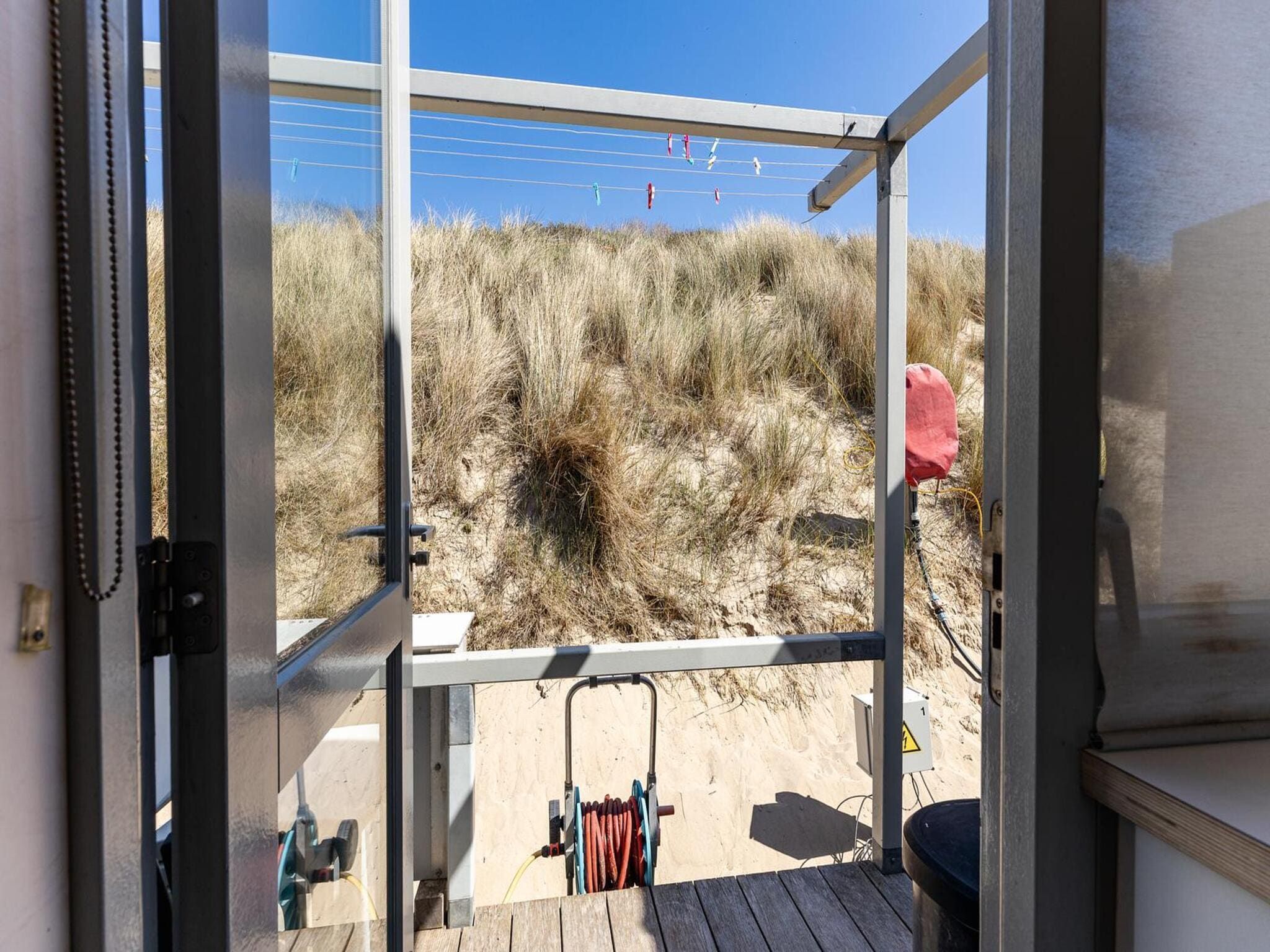 Het terras van Sleep beachhouse - Beach Dishoek 37 I Dishoek in Koudekerke
