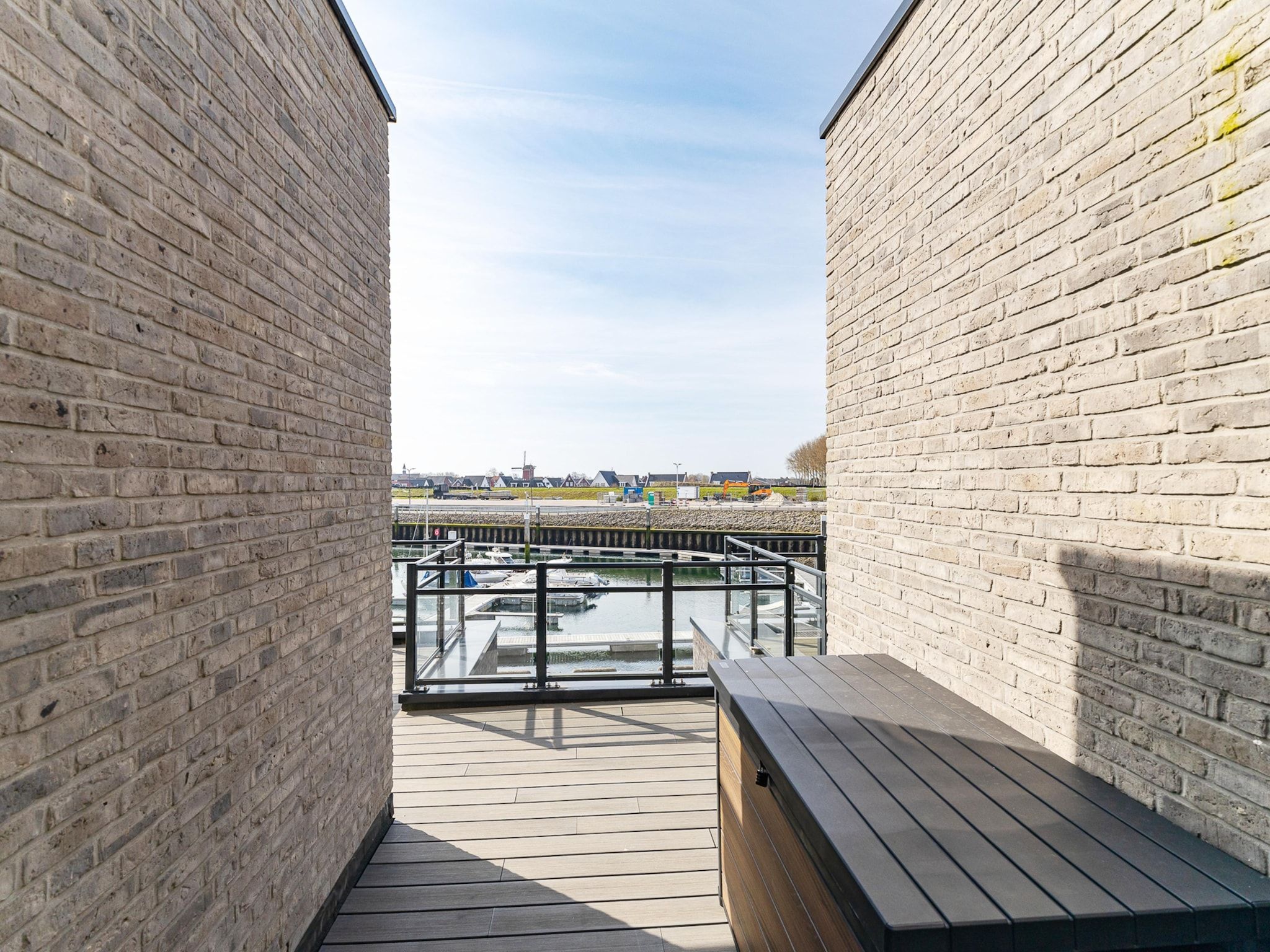 De buitenkant van Vakantiewoning aan het strand - met tuin en terras | Nr. 20 | 2 Pers. | Vista Maris in Sint-Annaland