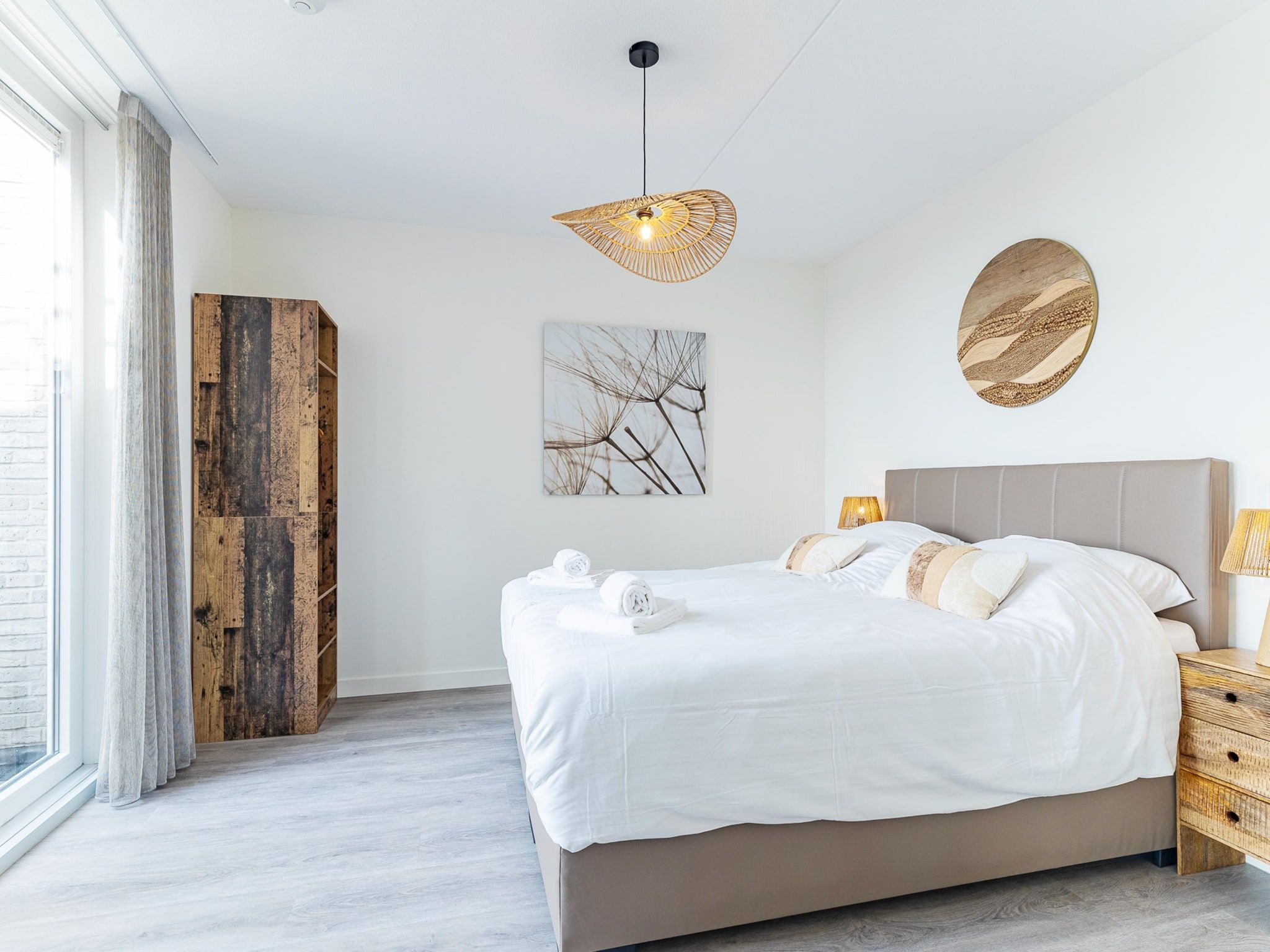 Een slaapkamer van Vakantiewoning aan het strand - met tuin en terras | Nr. 20 | 2 Pers. | Vista Maris in Sint-Annaland