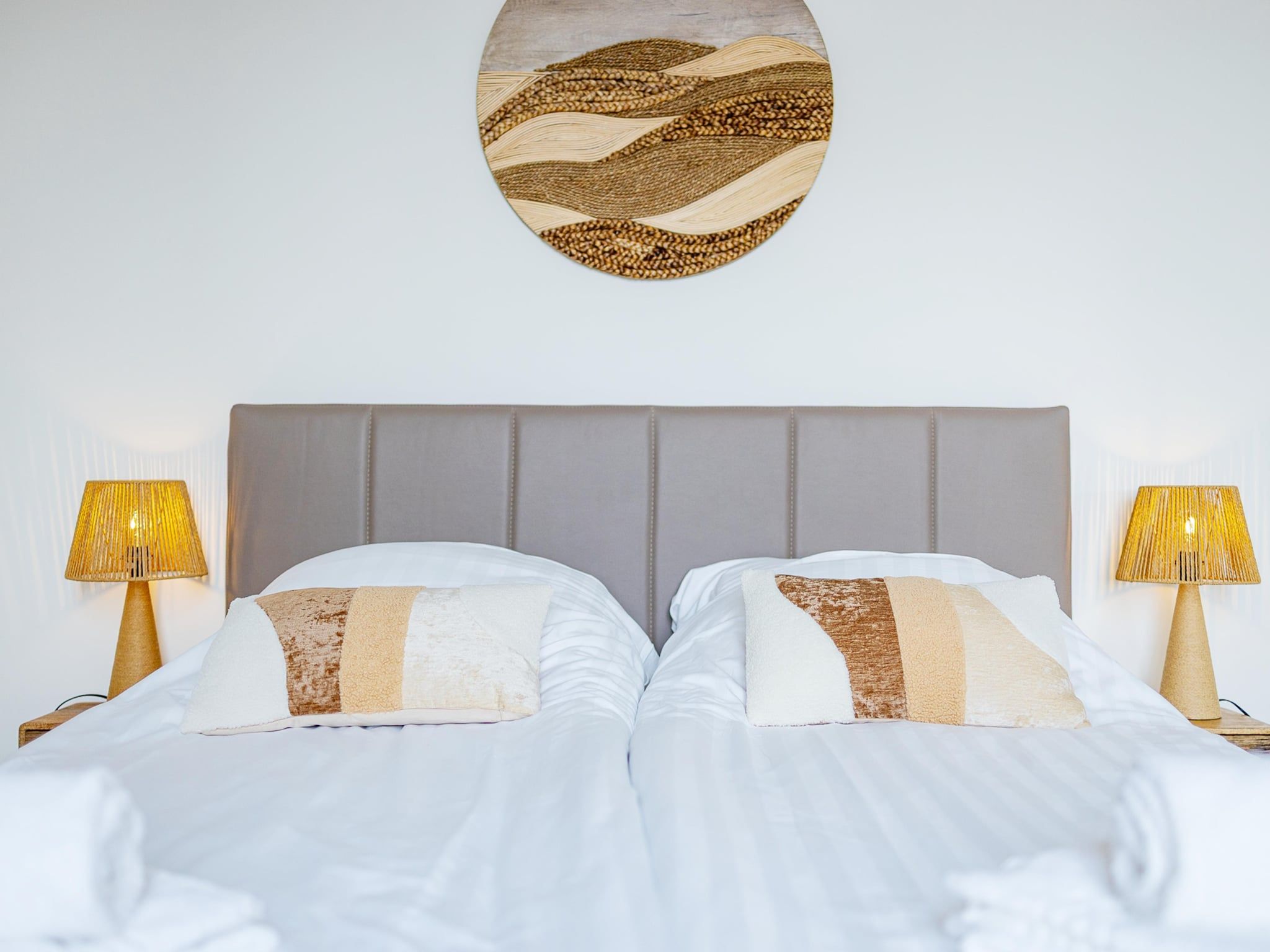 Een slaapkamer van Vakantiewoning aan het strand - met tuin en terras | Nr. 20 | 2 Pers. | Vista Maris in Sint-Annaland