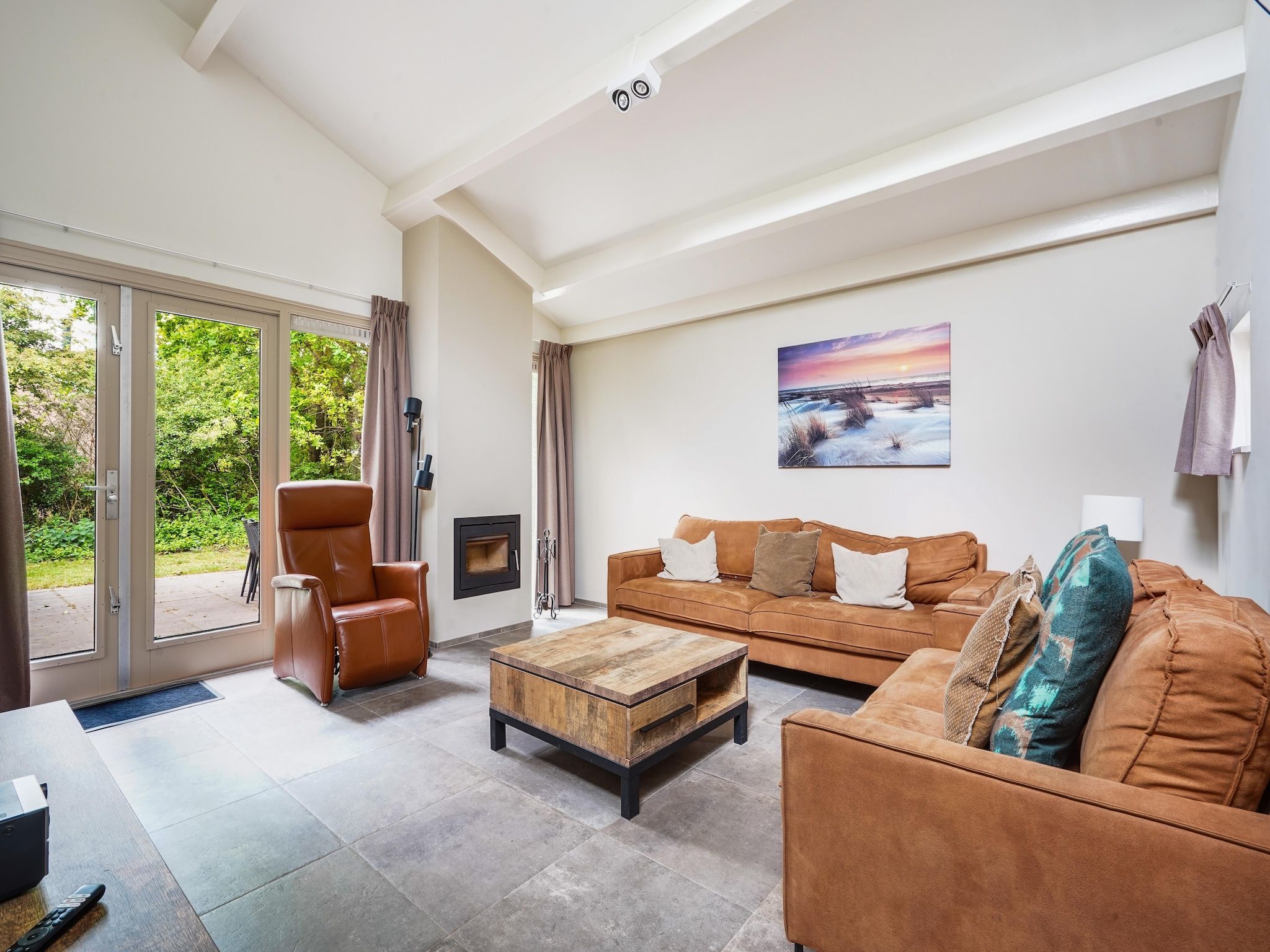 De woonkamer van kijkduinpark home in Den Haag