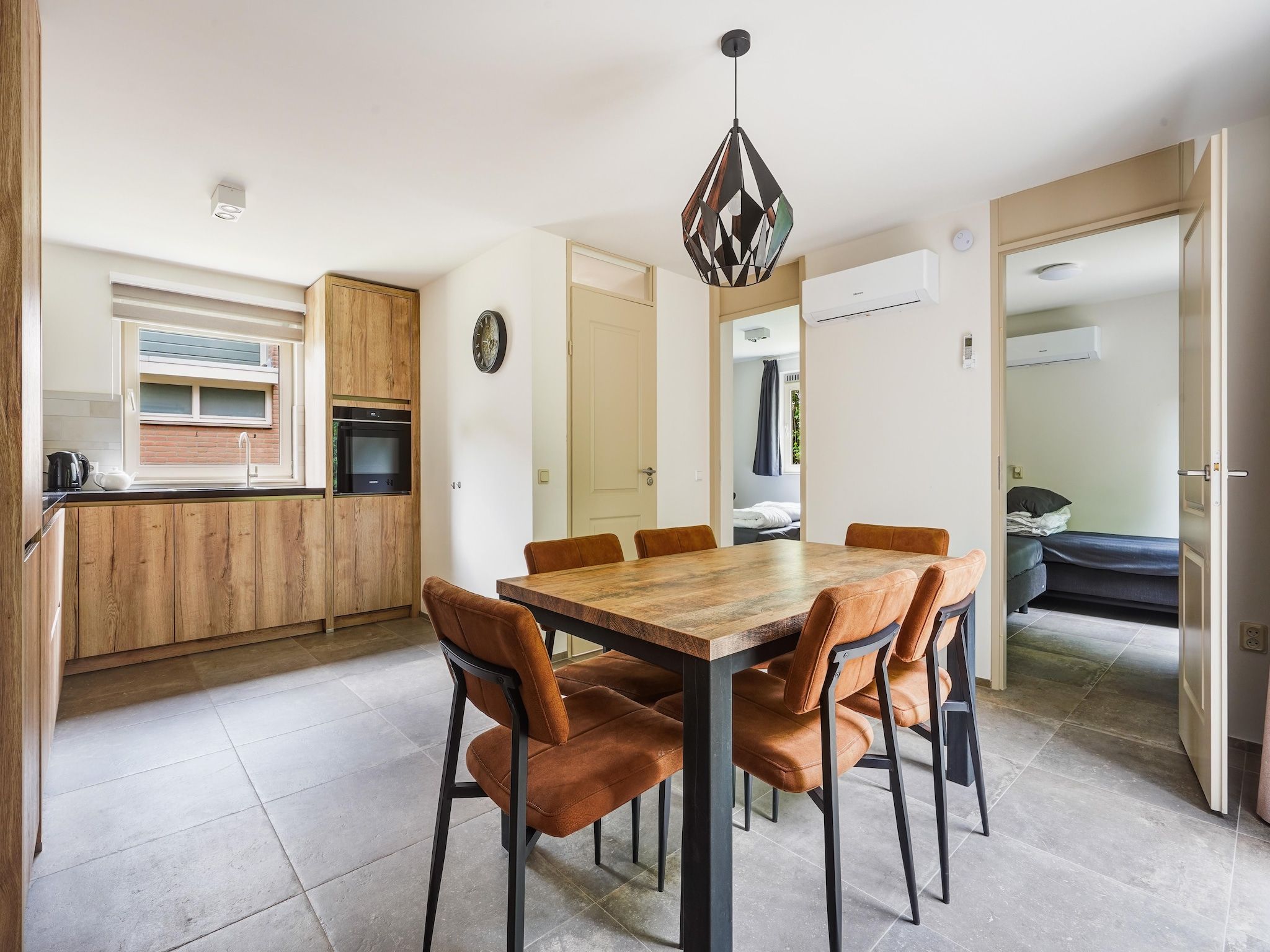 De keuken van kijkduinpark home in Den Haag
