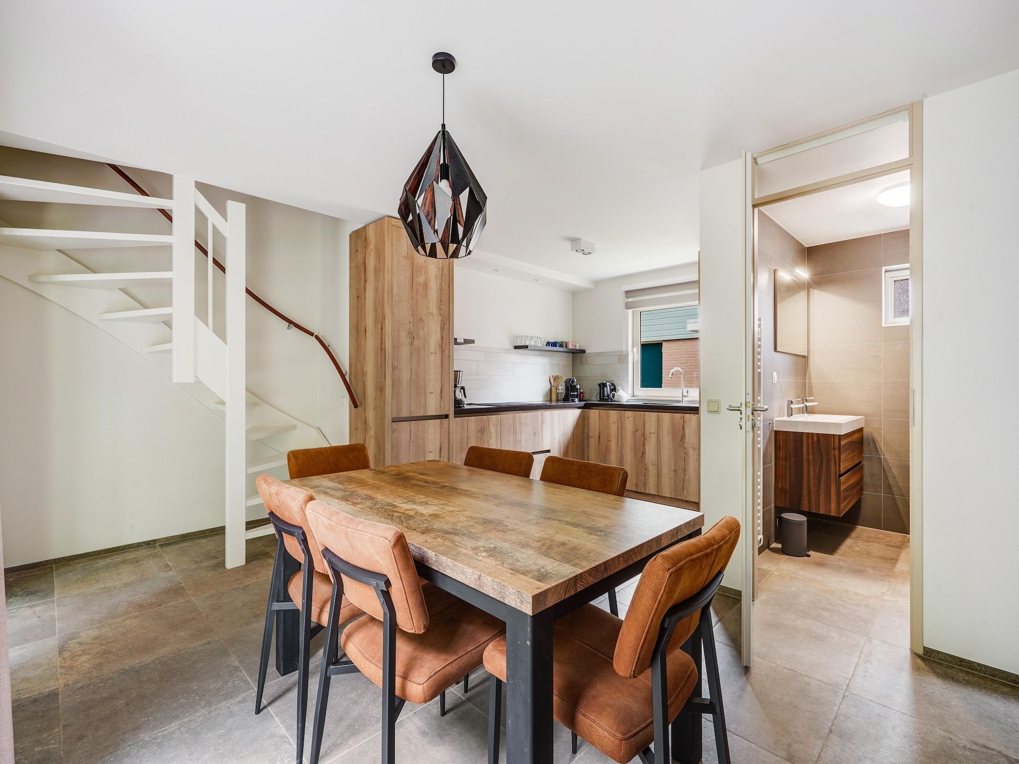 De keuken van kijkduinpark home in Den Haag