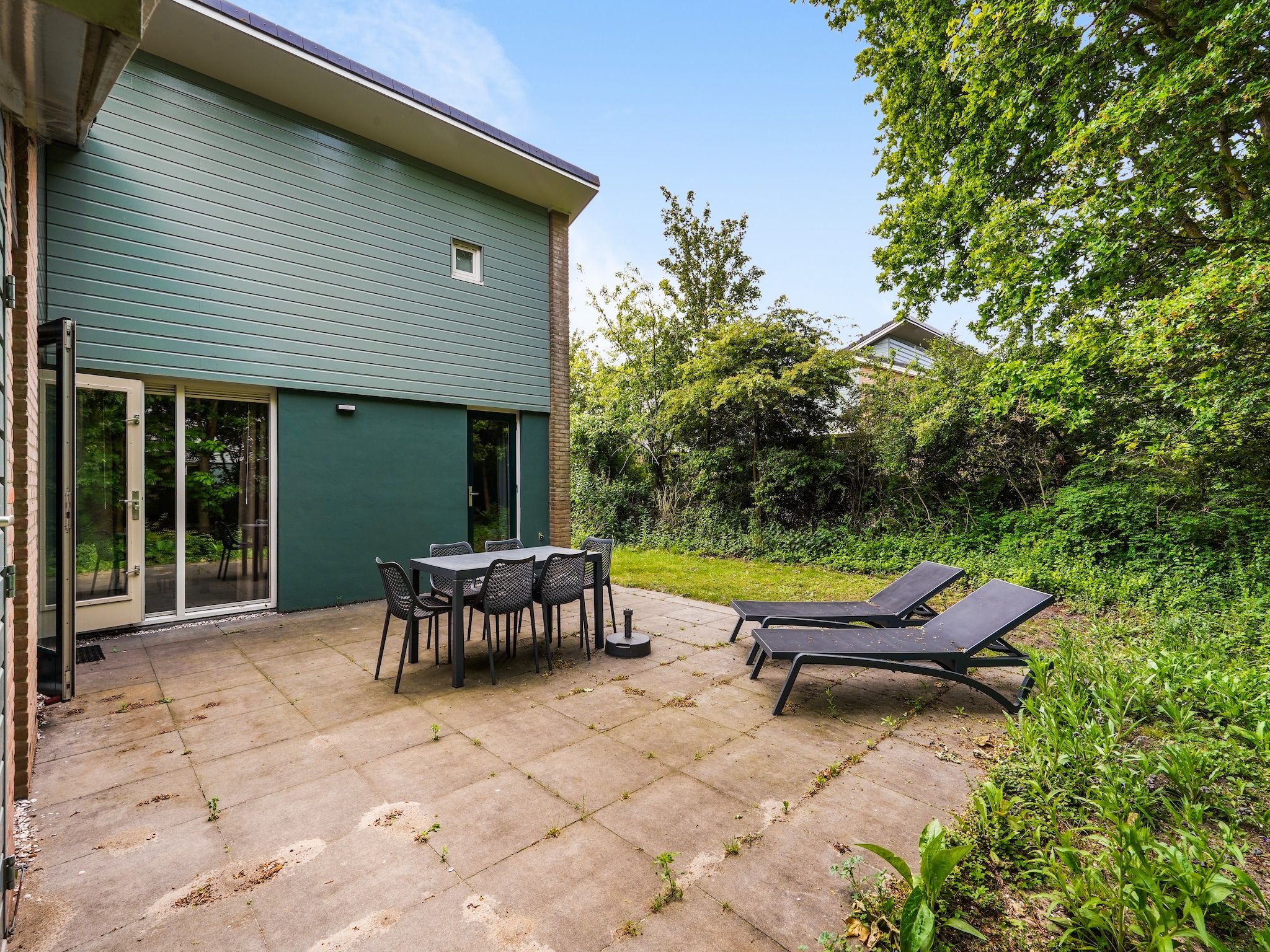 De tuin van kijkduinpark home in Den Haag