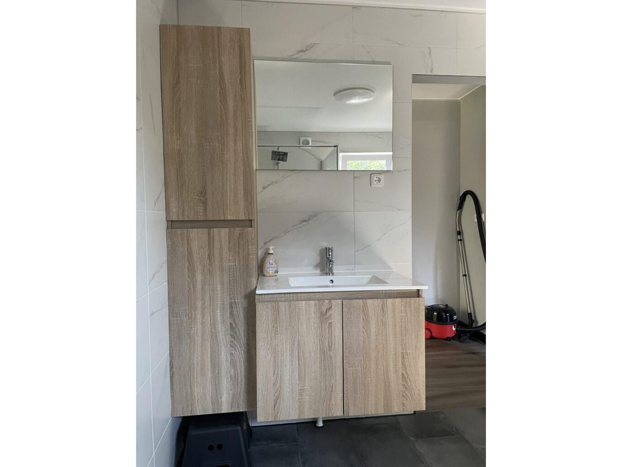 De badkamer van De Bats in De Kiel