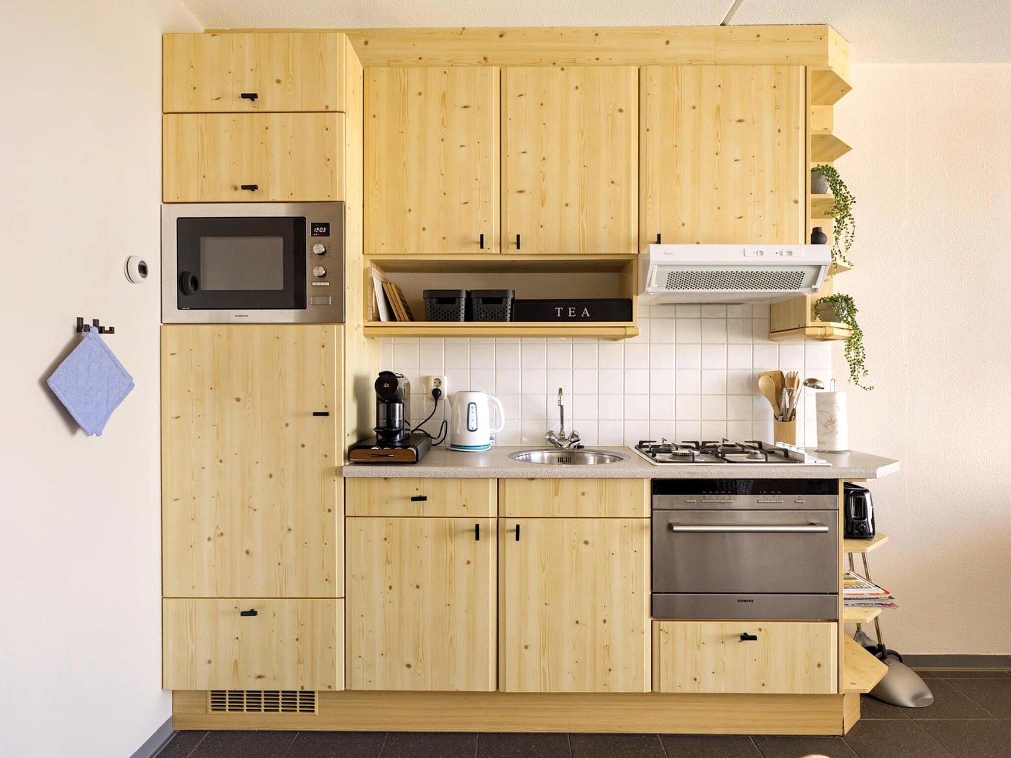 De keuken van Callantsduyne 42 in Callantsoog