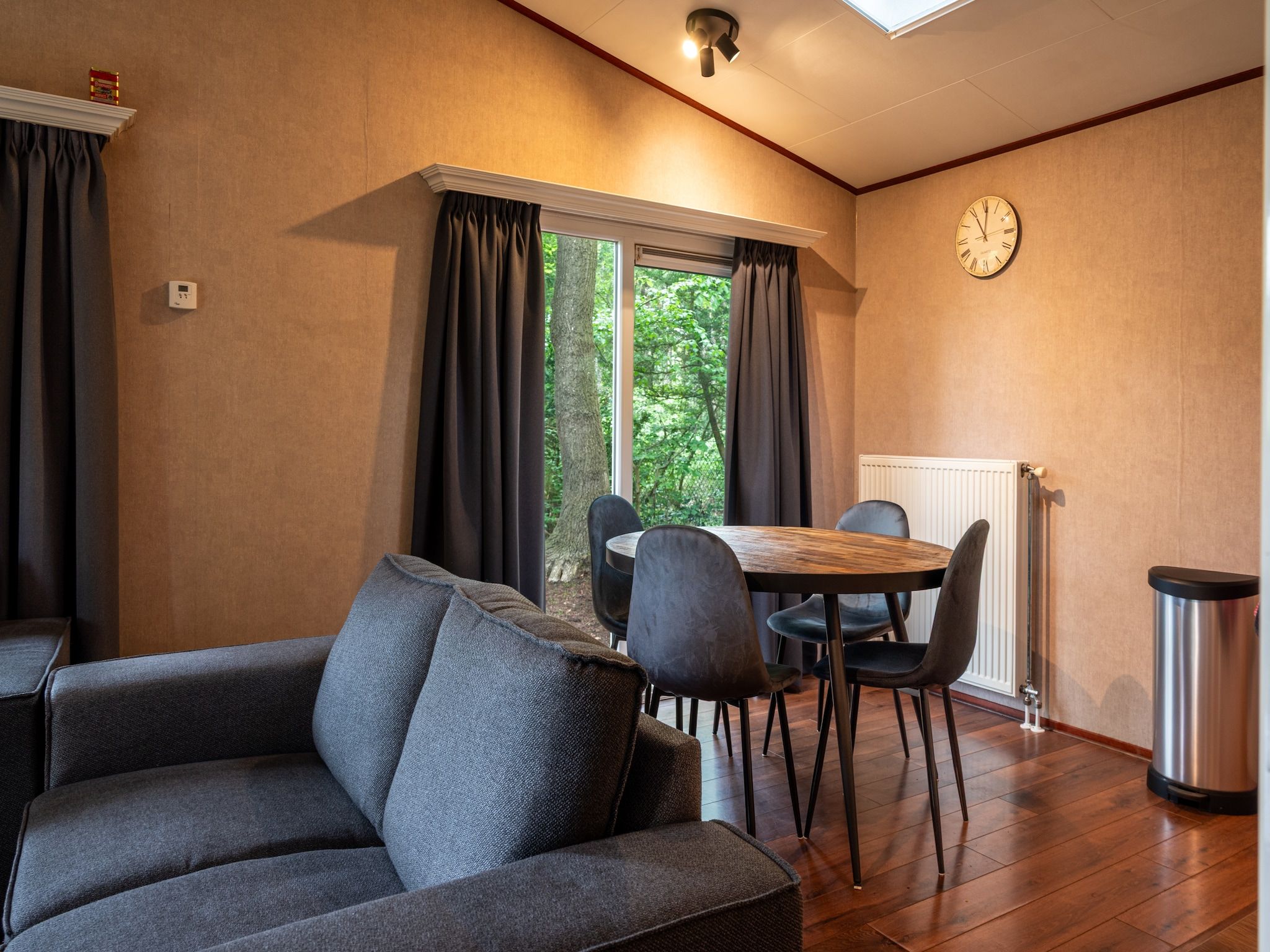 De woonkamer van Vakantie home Coevorderweg in Stegeren