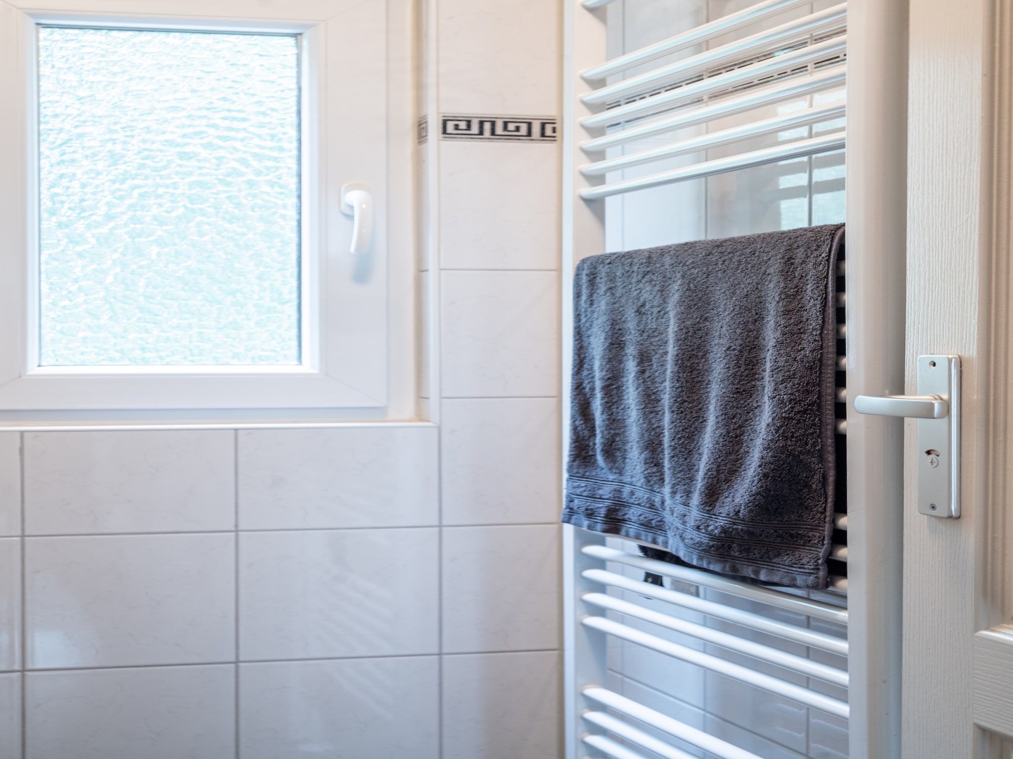 De badkamer van Vakantie home Coevorderweg in Stegeren