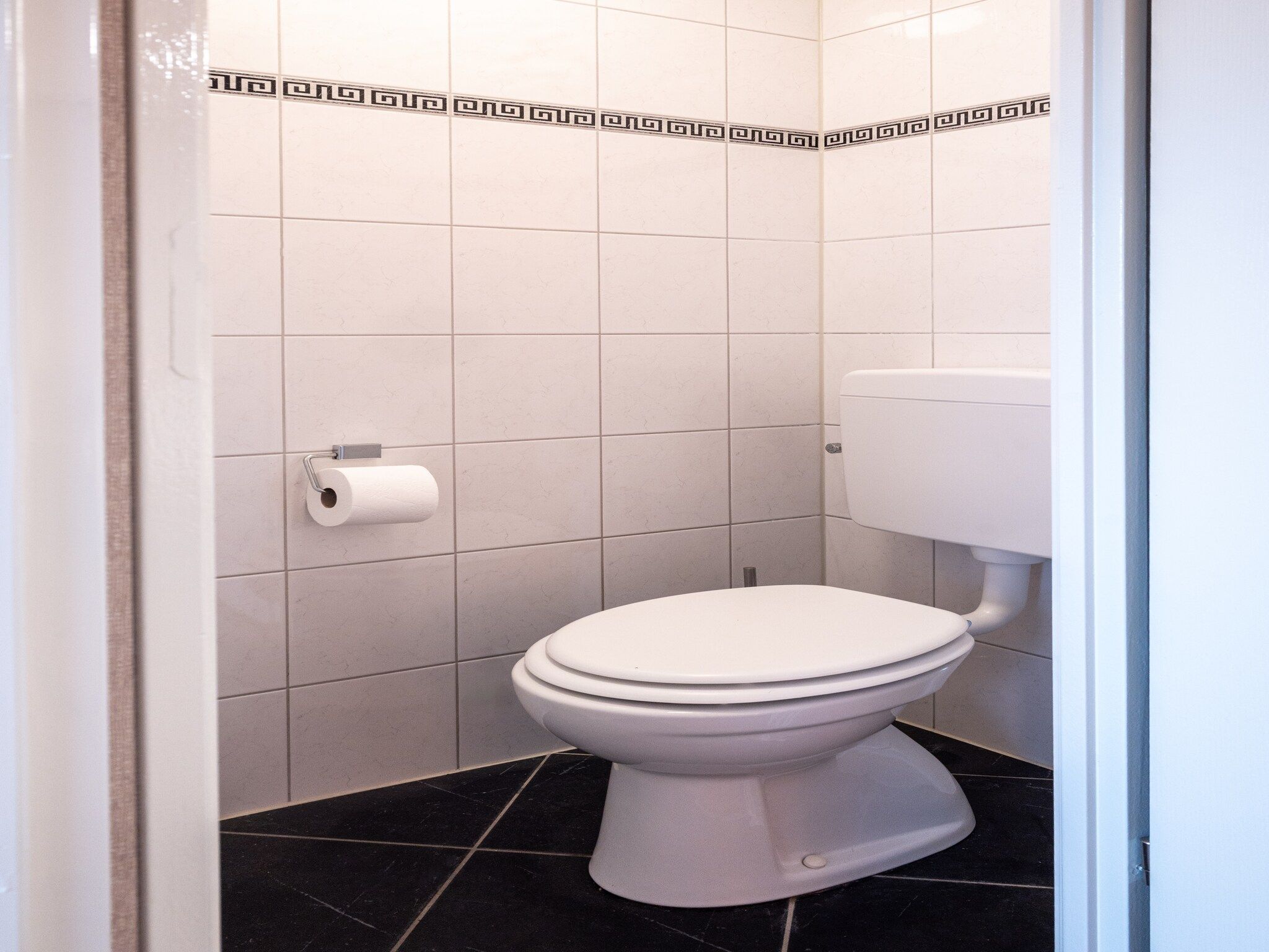 De badkamer van Vakantie home Coevorderweg in Stegeren