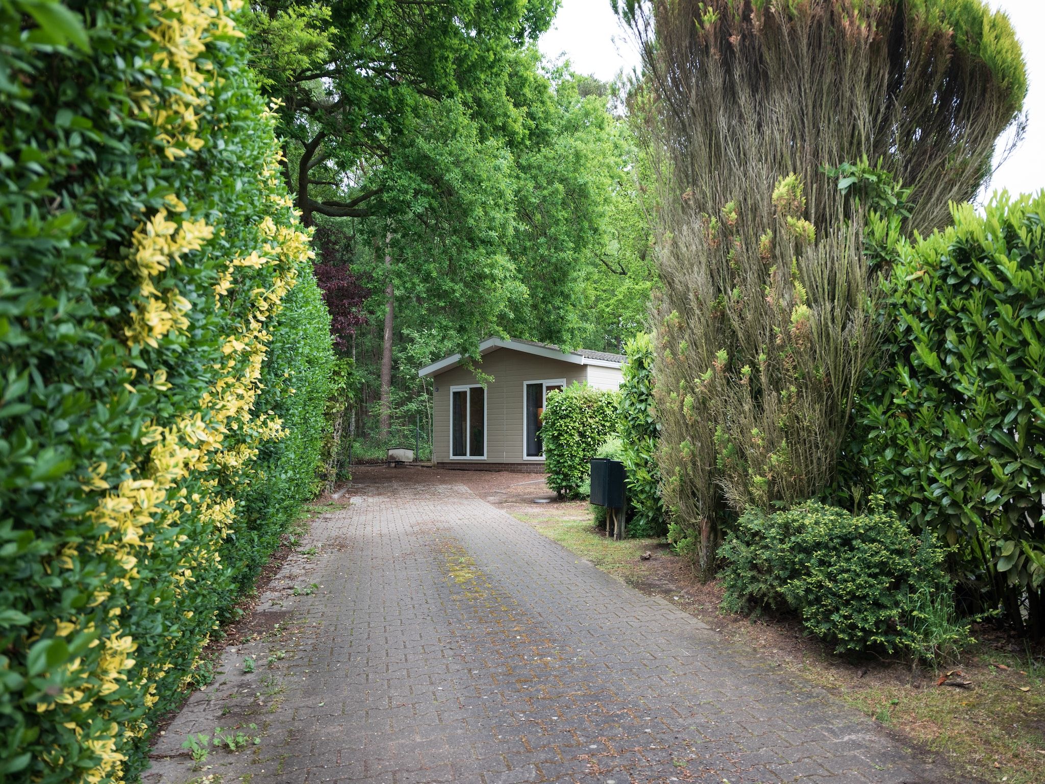 De buitenkant van Vakantie home Coevorderweg in Stegeren
