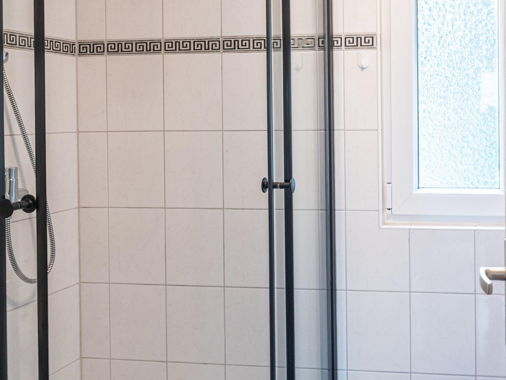 De badkamer van Vakantie home Coevorderweg in Stegeren