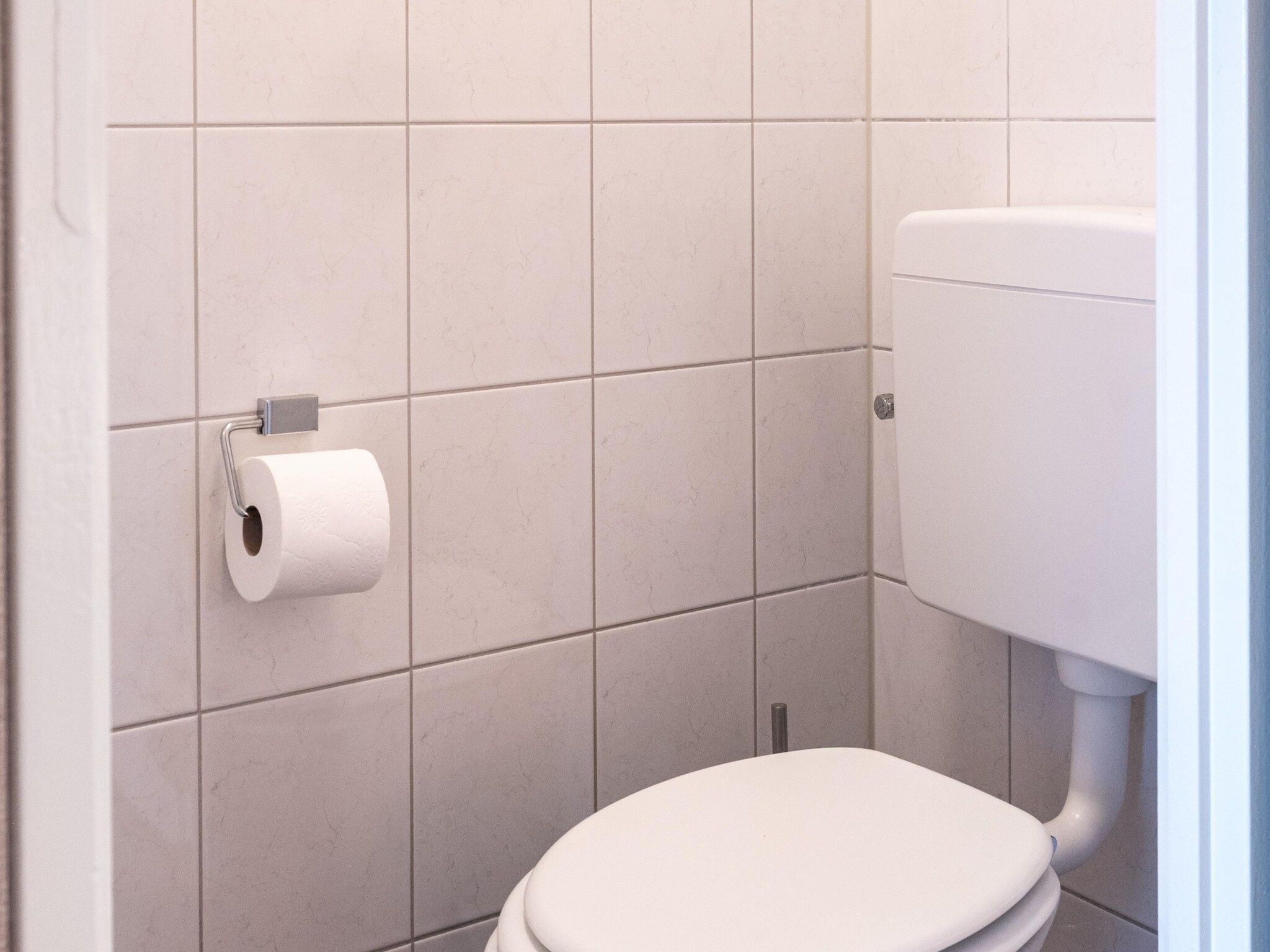 De badkamer van Vakantie home Coevorderweg in Stegeren