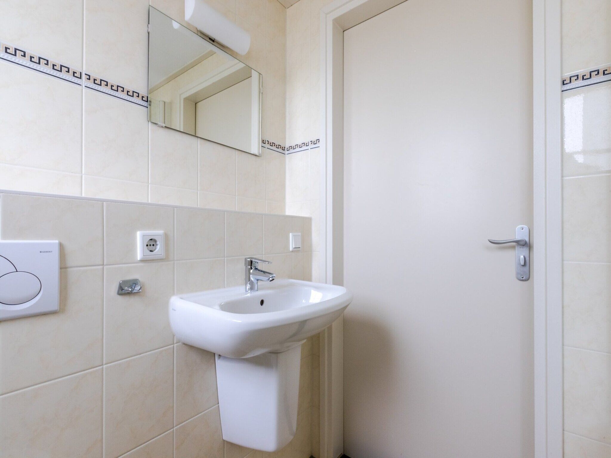 De badkamer van Kustpark Texel 6 in De Koog