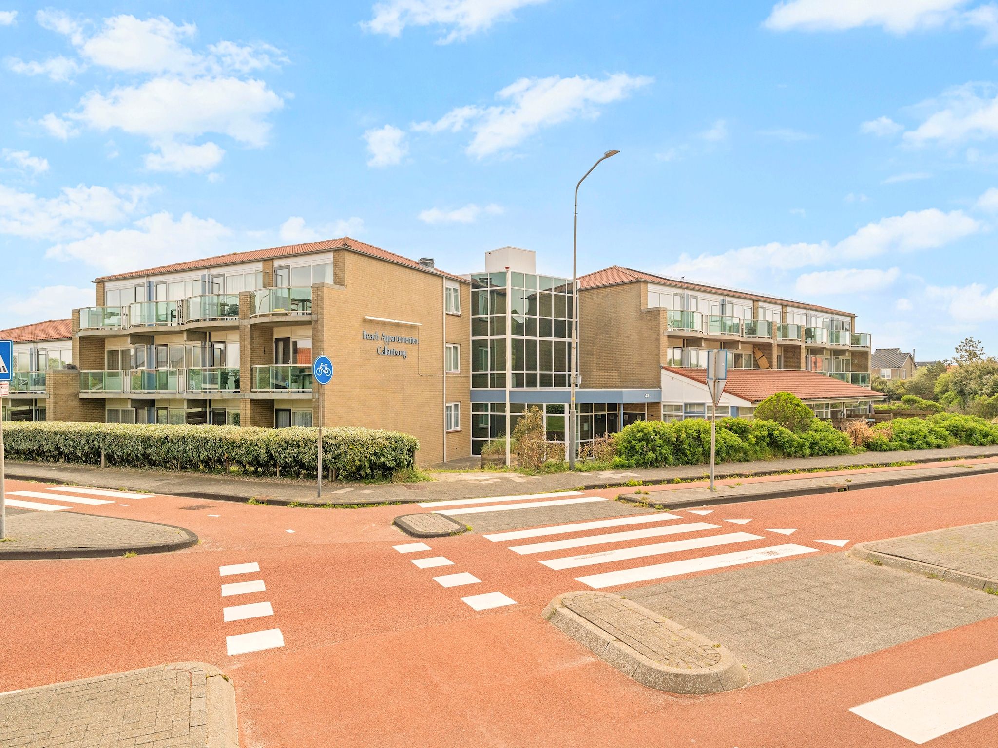 De buitenkant van Beach Appartement 13 in Callantsoog