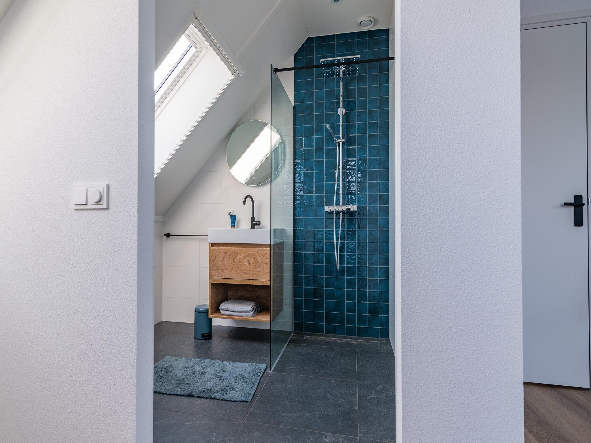De badkamer van Meer van Eysinga in Sint Nicolaasga