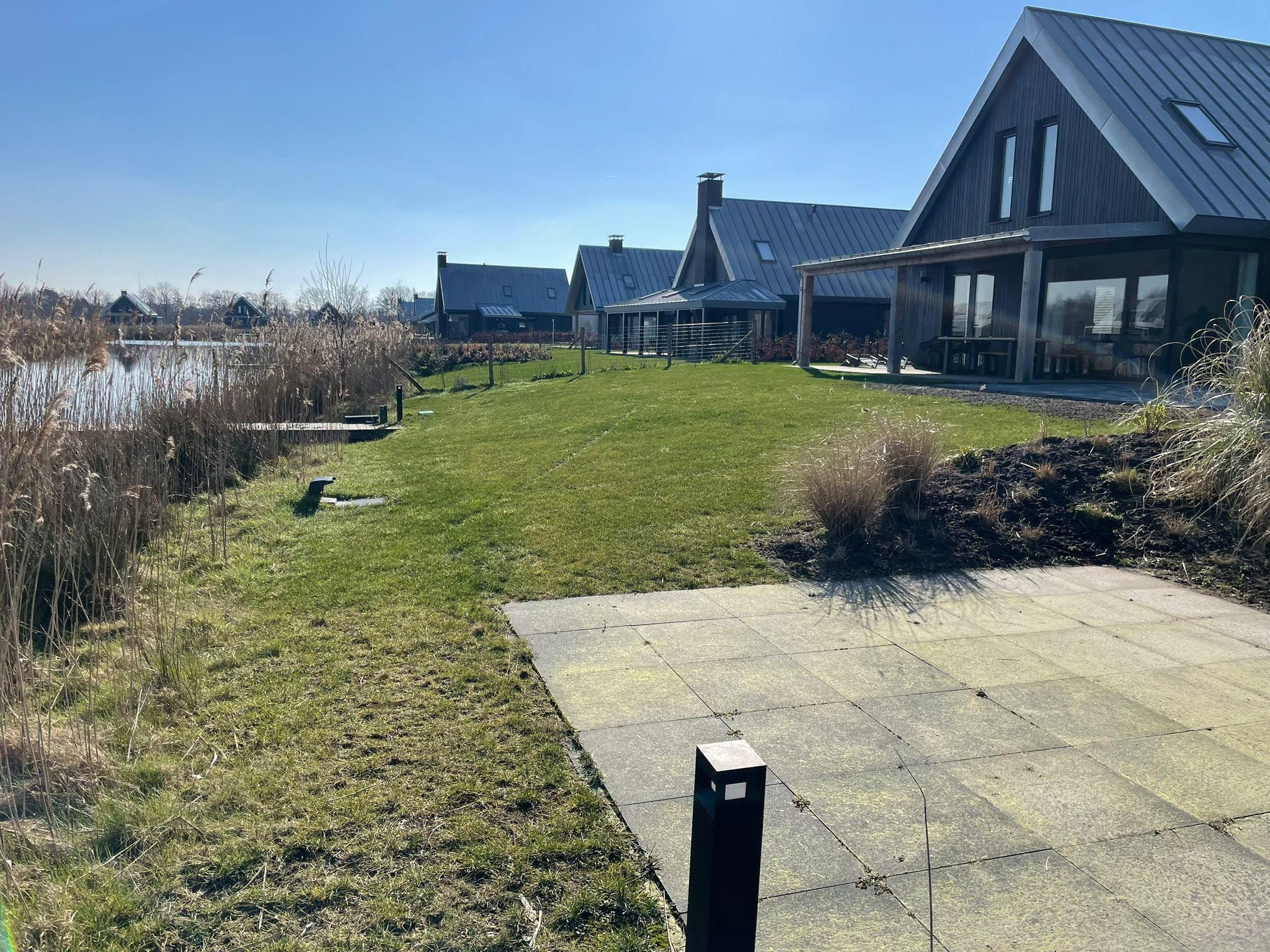 De tuin van Meer van Eysinga in Sint Nicolaasga