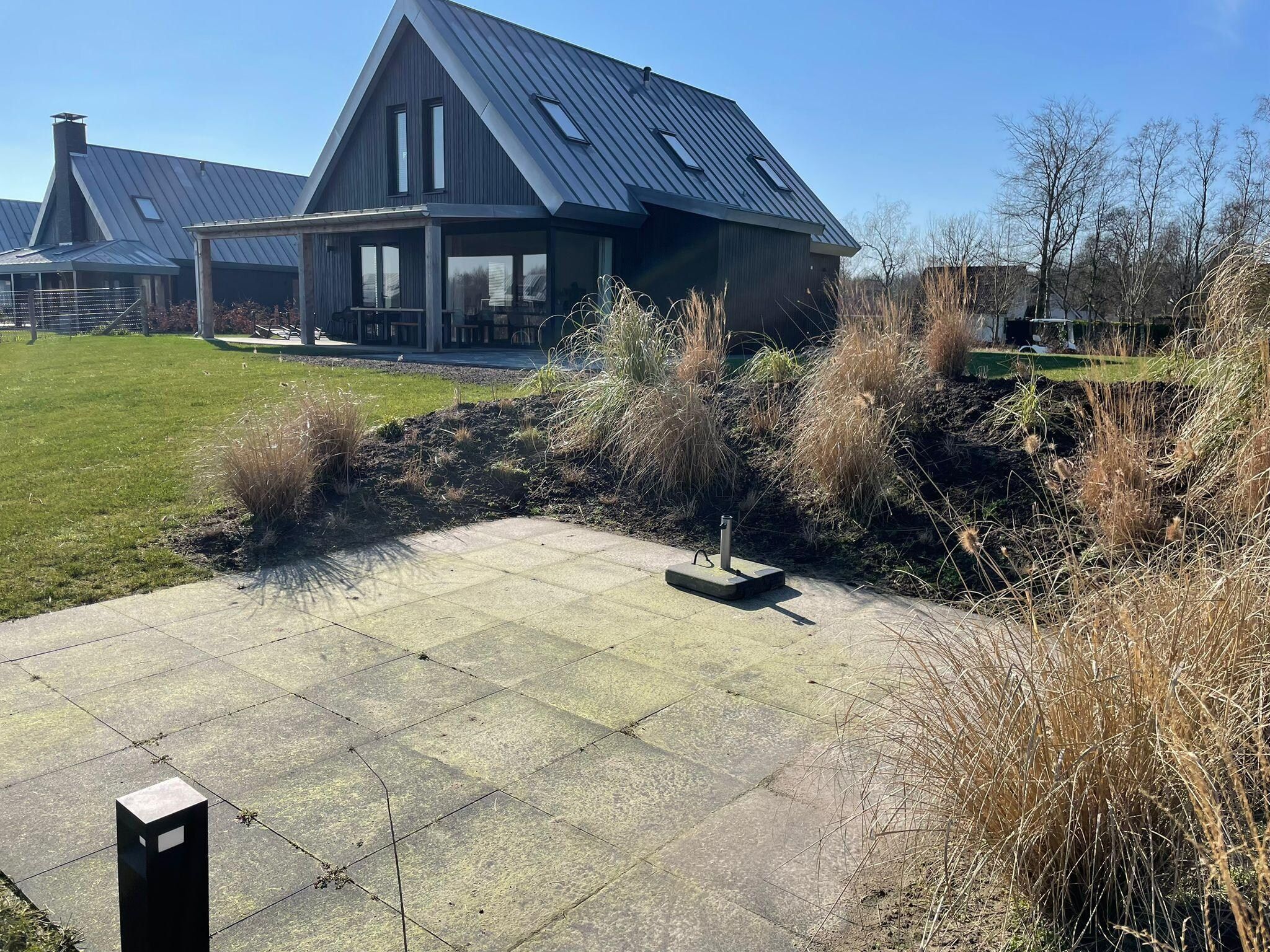 De tuin van Meer van Eysinga in Sint Nicolaasga