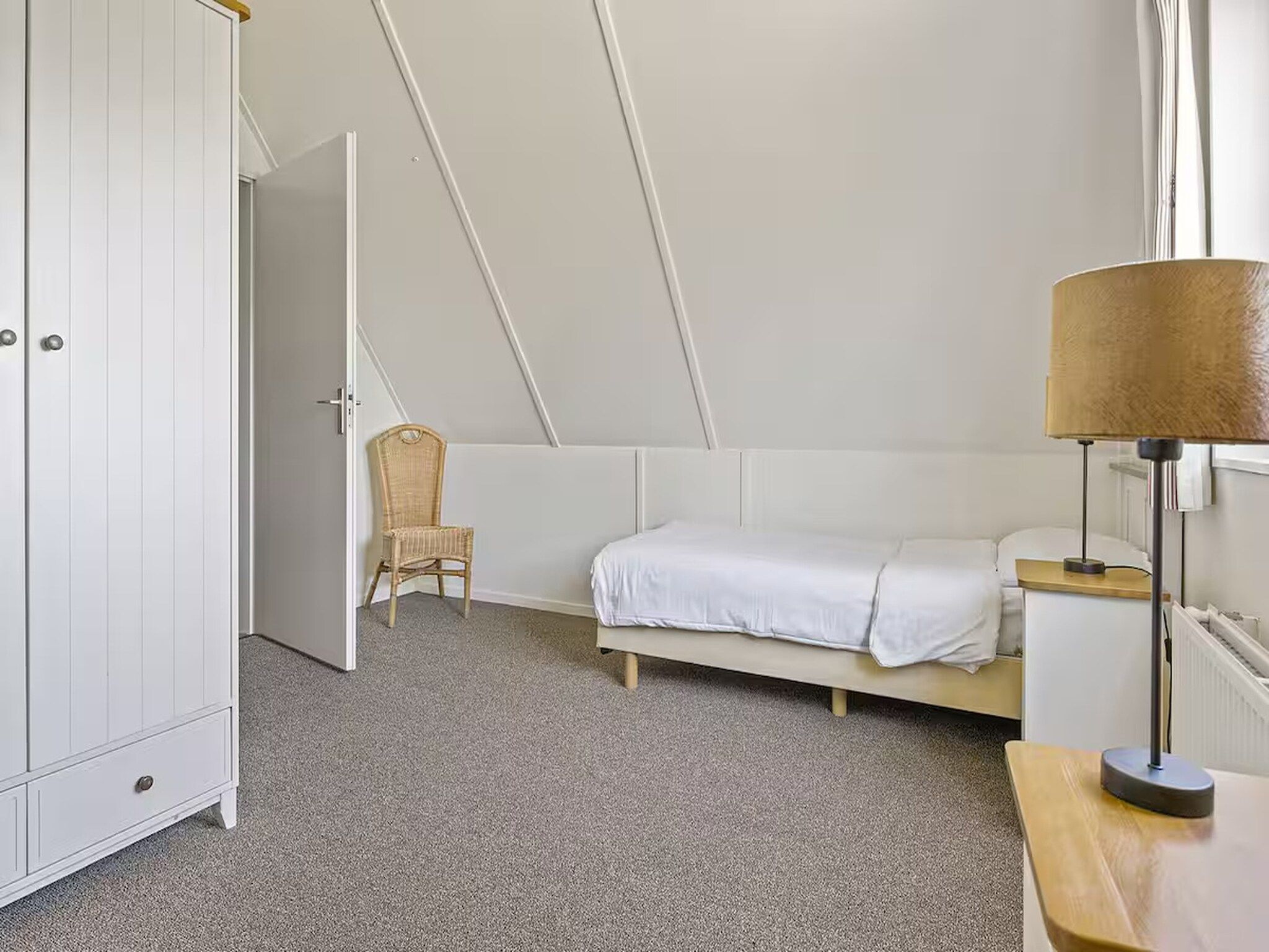 Een slaapkamer van Villa in Makkum in Makkum