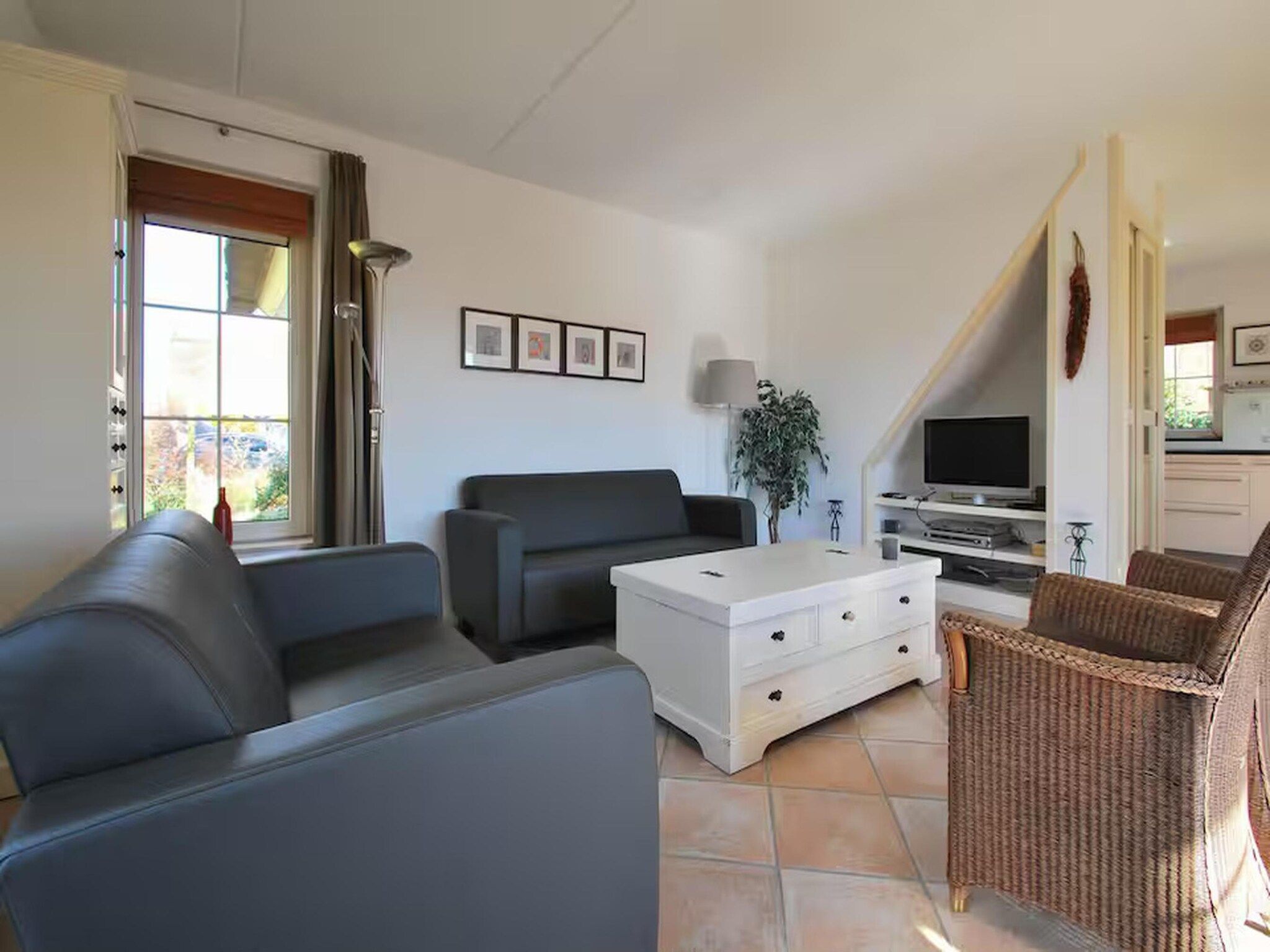 De woonkamer van Villa in Makkum in Makkum