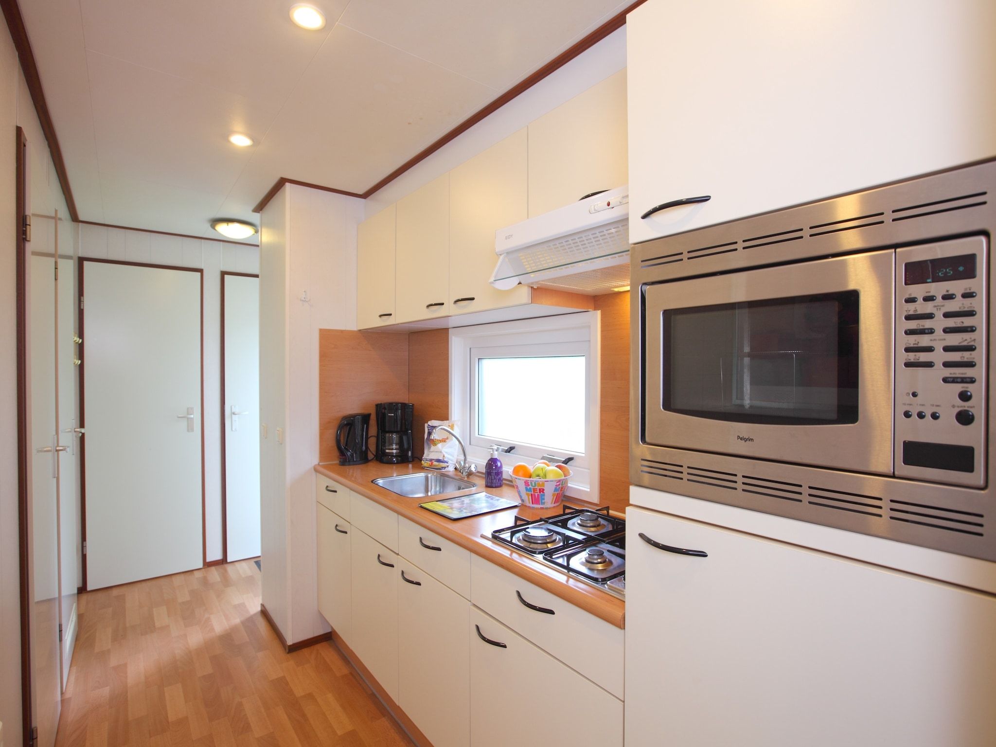 De keuken van Bospark de Schaapskooi 8 in Wissel/Epe