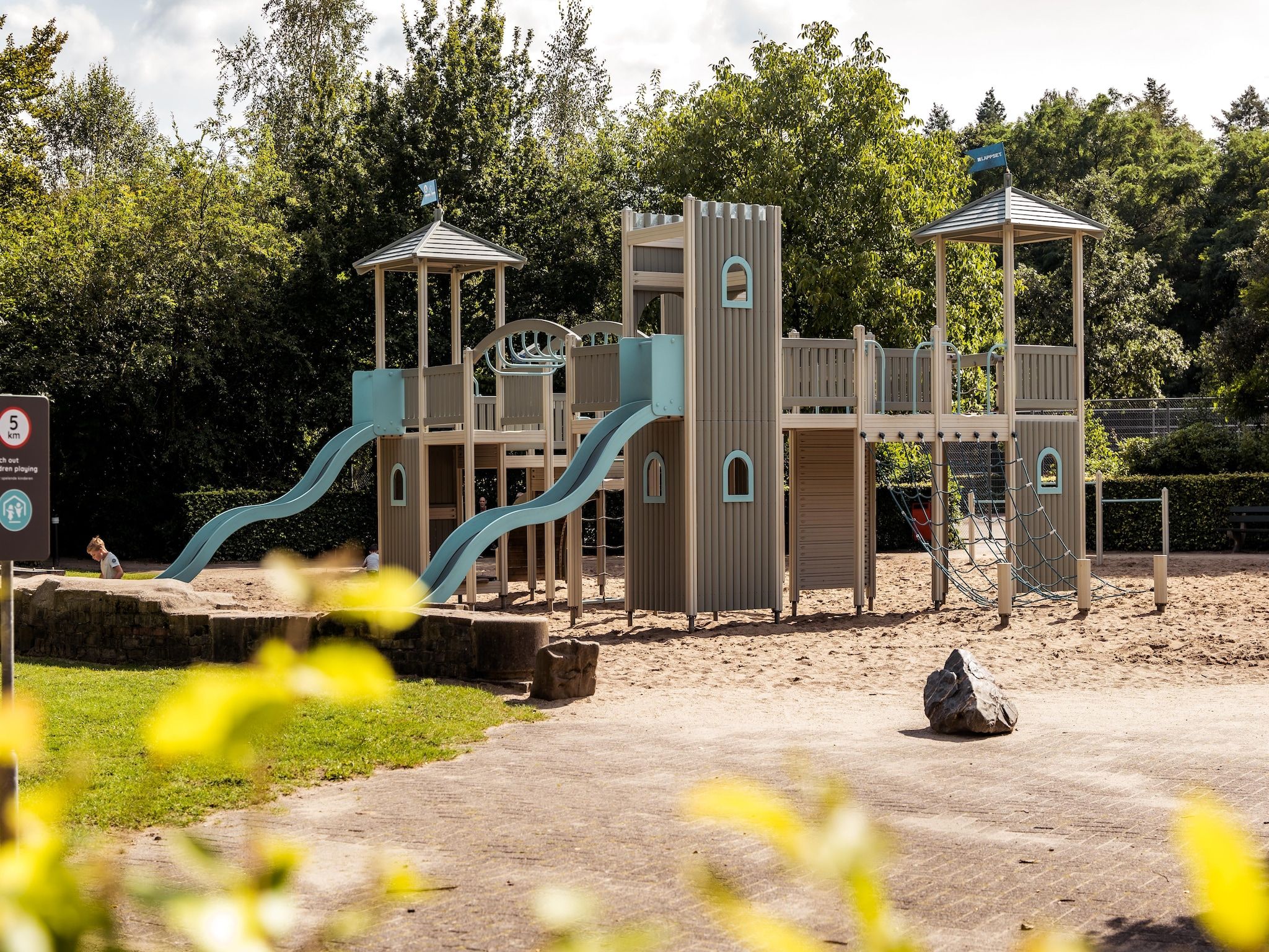 Parkfaciliteiten bij Bospark de Schaapskooi 8 in Wissel/Epe