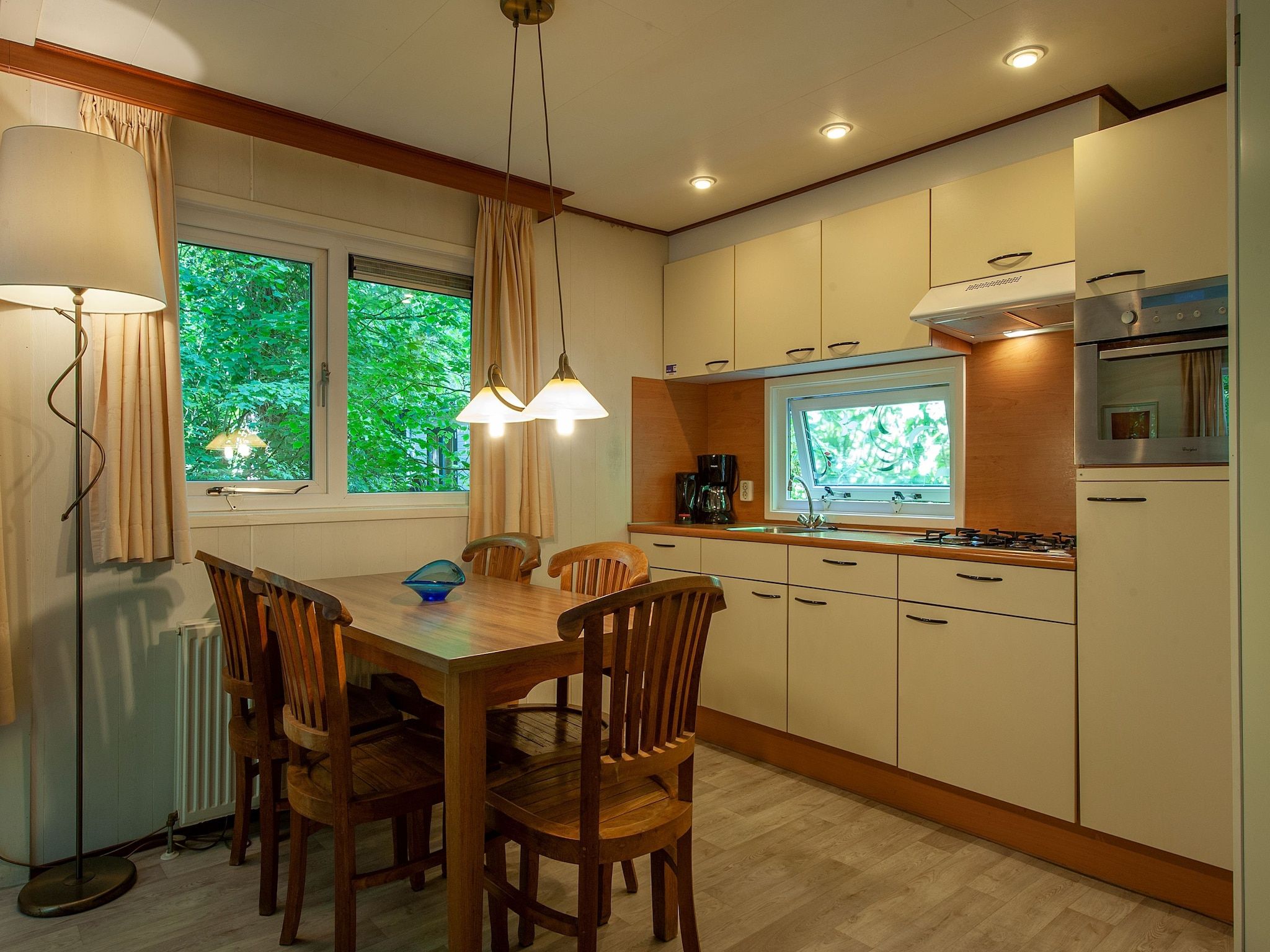 De keuken van Bospark de Schaapskooi 5 in Wissel/Epe