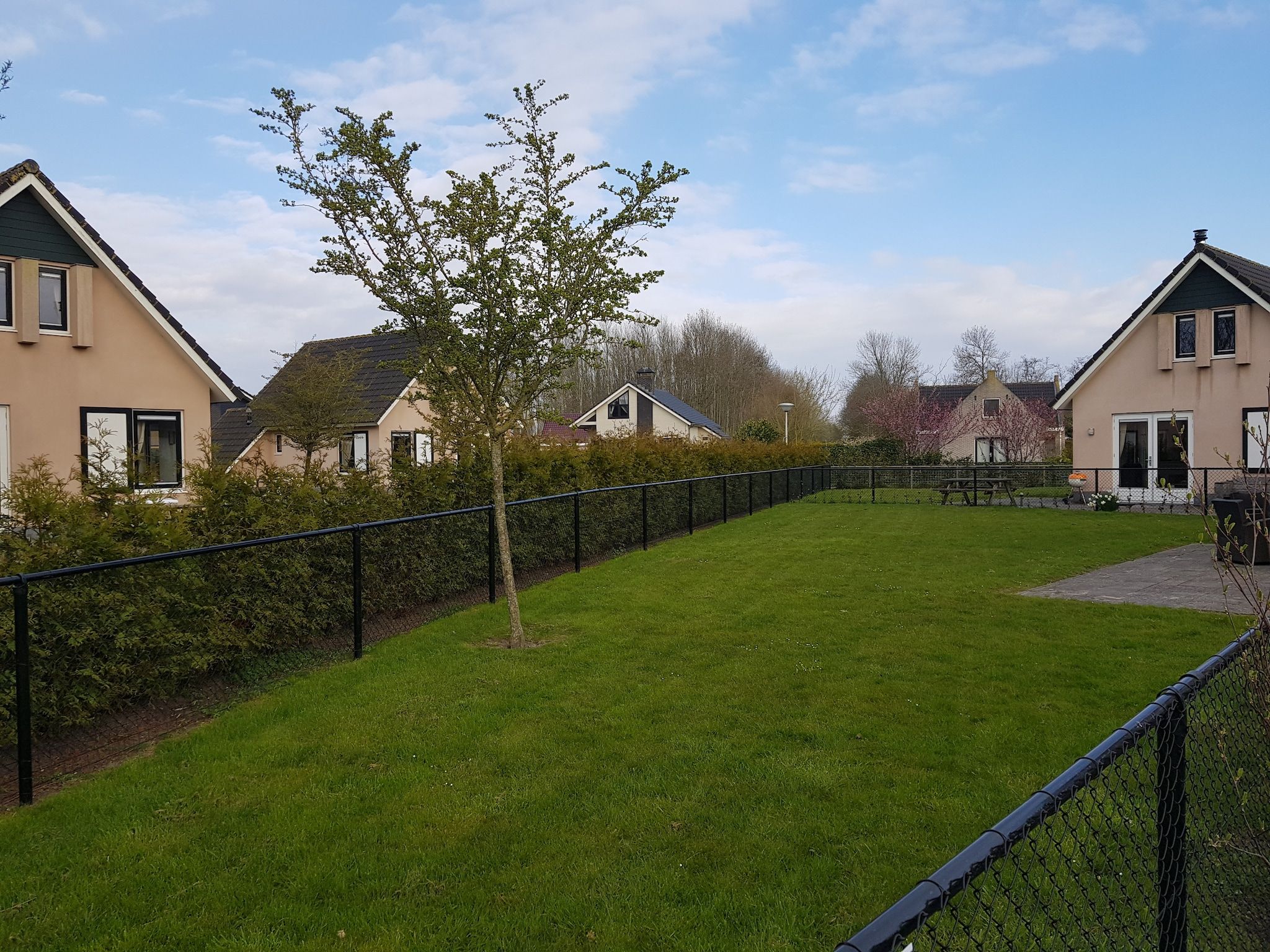De tuin van Bargereed 66 in Tzummarum