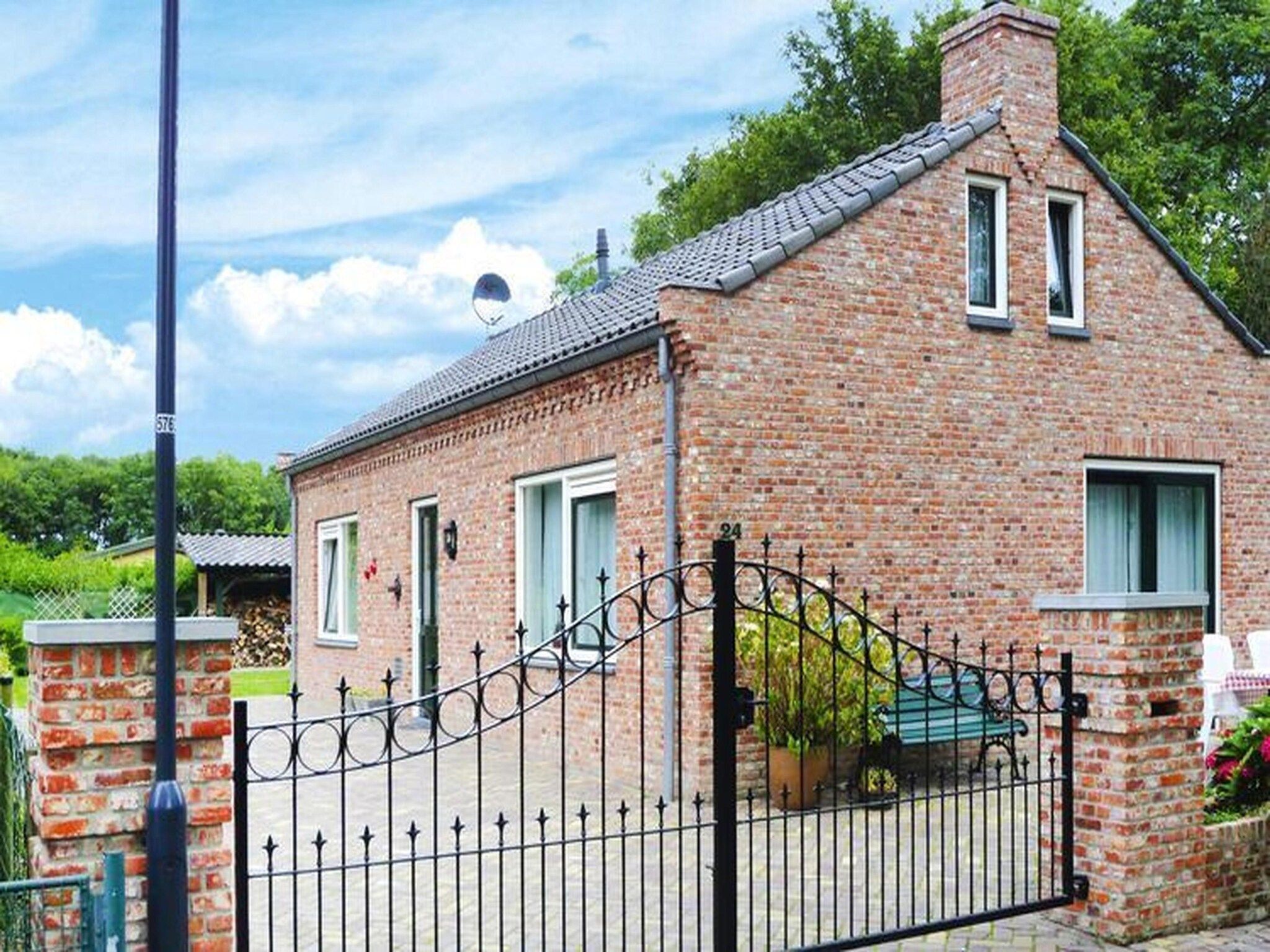 Het uitzicht vanaf 2 fijne Zeeuwse huisjes in Baarland