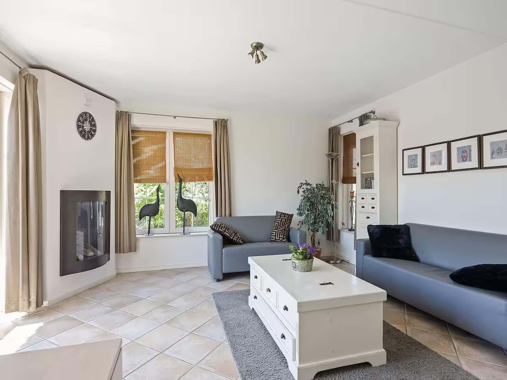 De woonkamer van Villa in Makkum in Makkum