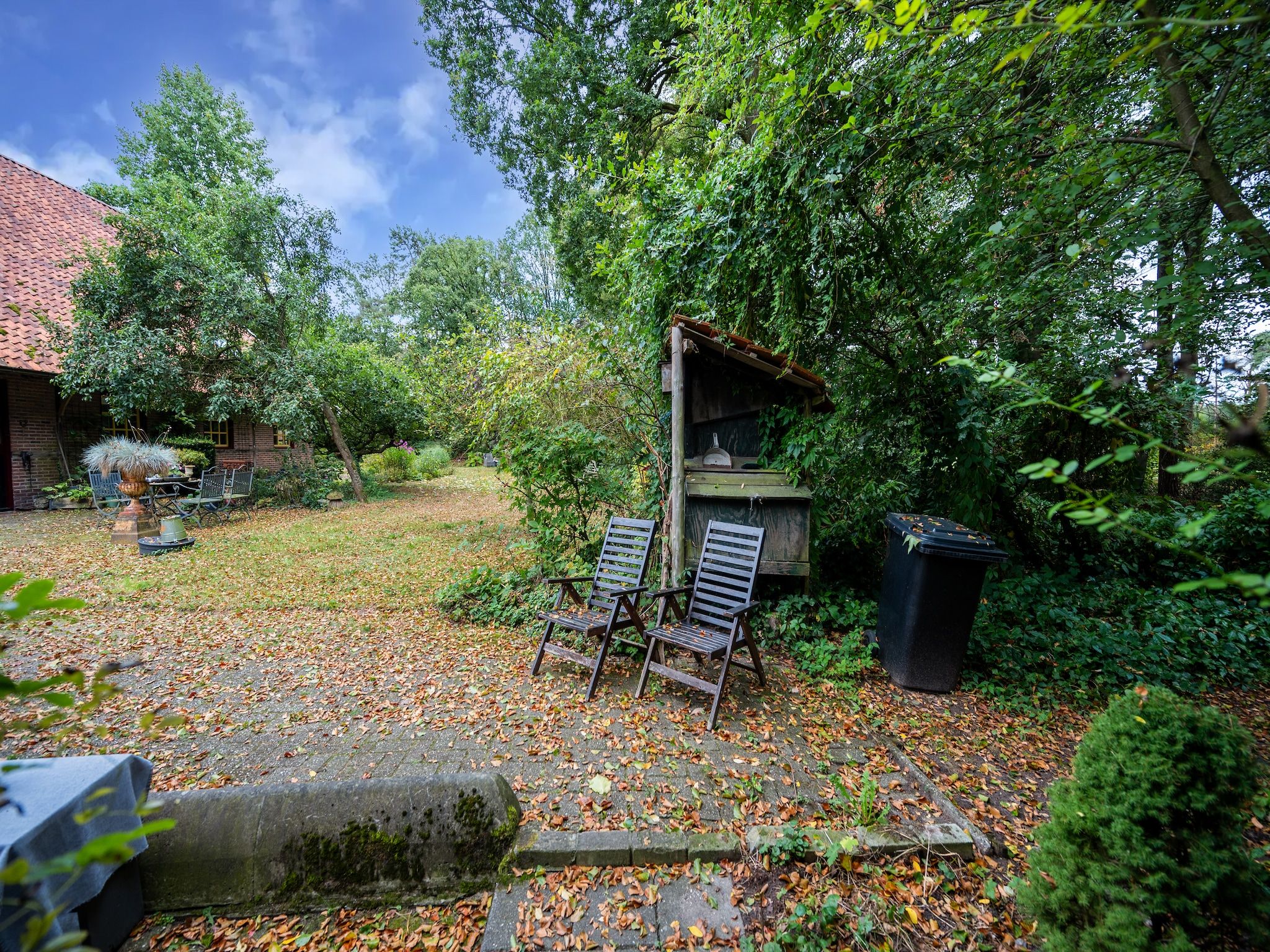 De tuin van De Hagmolenbeek Boekelo in Boekelo