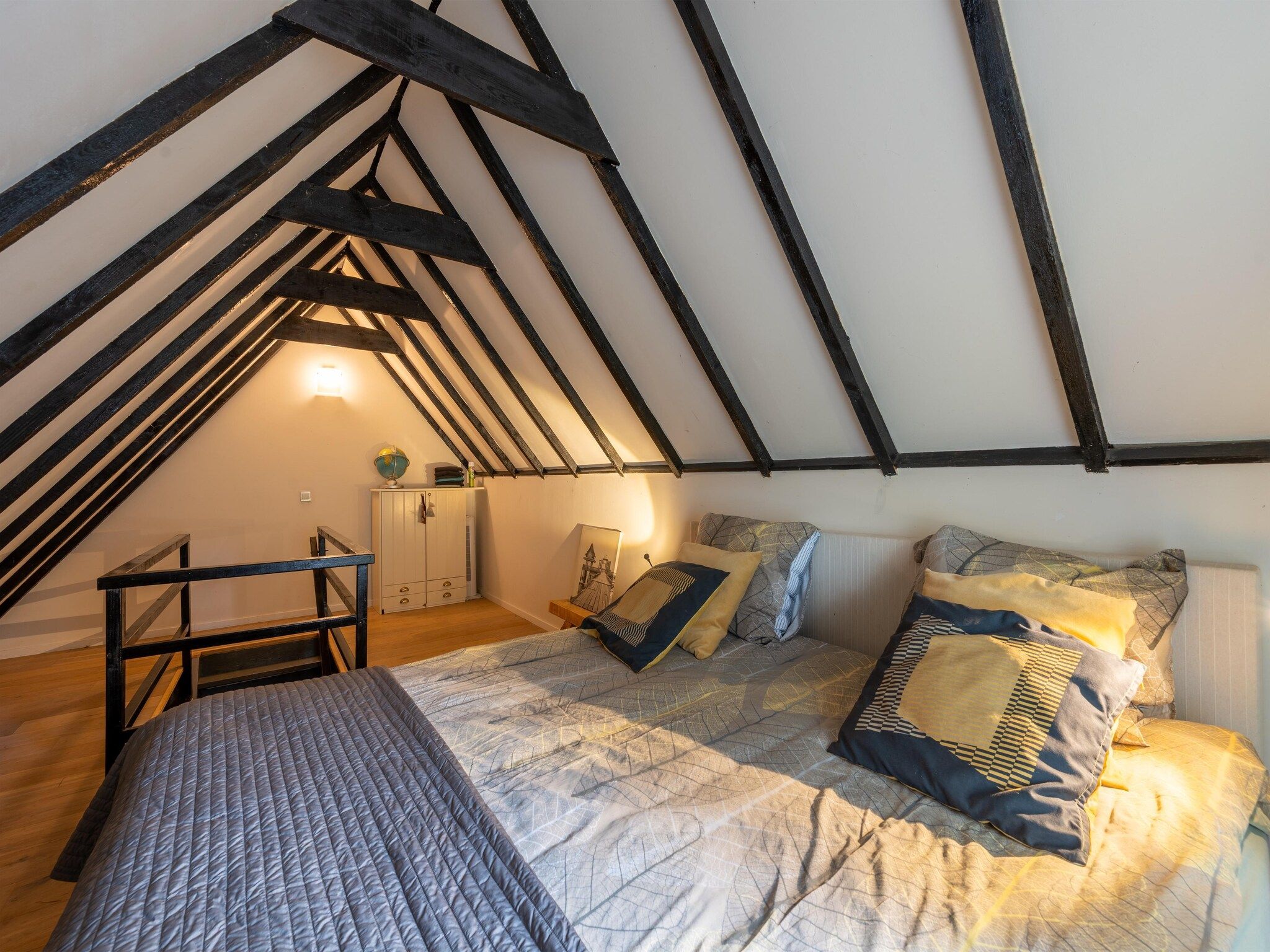 Een slaapkamer van De Hagmolenbeek Boekelo in Boekelo