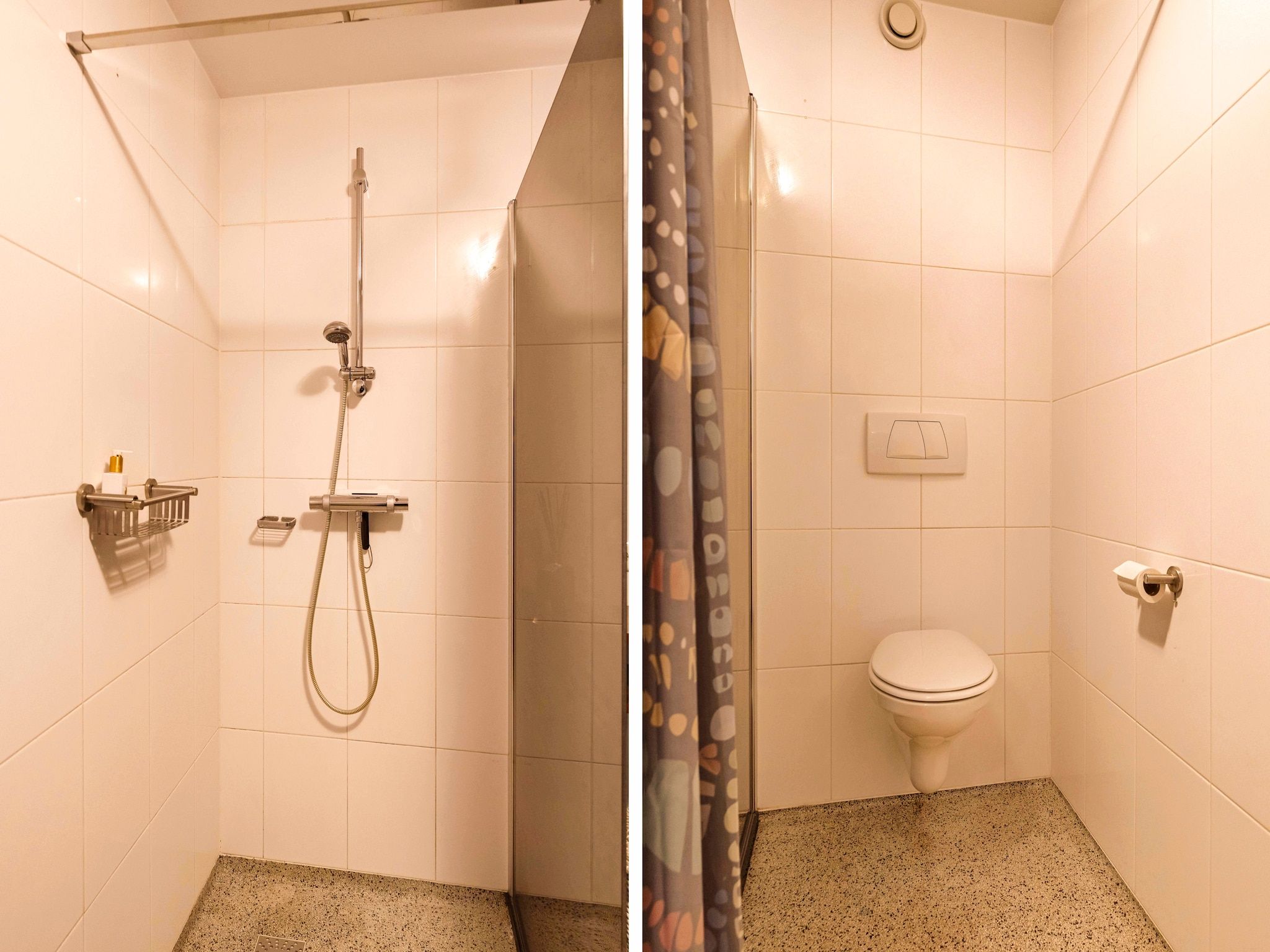 De badkamer van Suite "At the Beach" 23D in Callantsoog