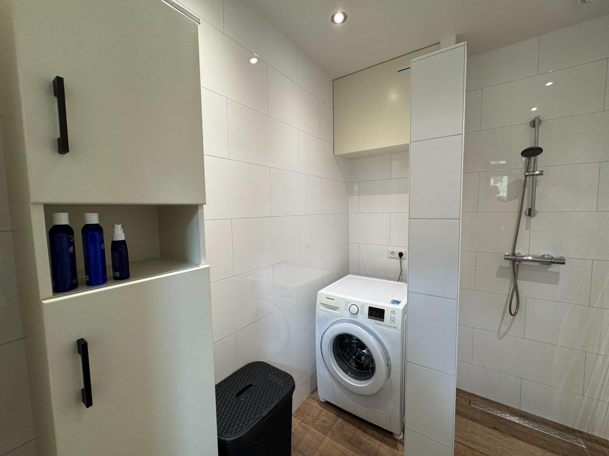 De badkamer van Gastenverblijf Langelshoes in Haaksbergen