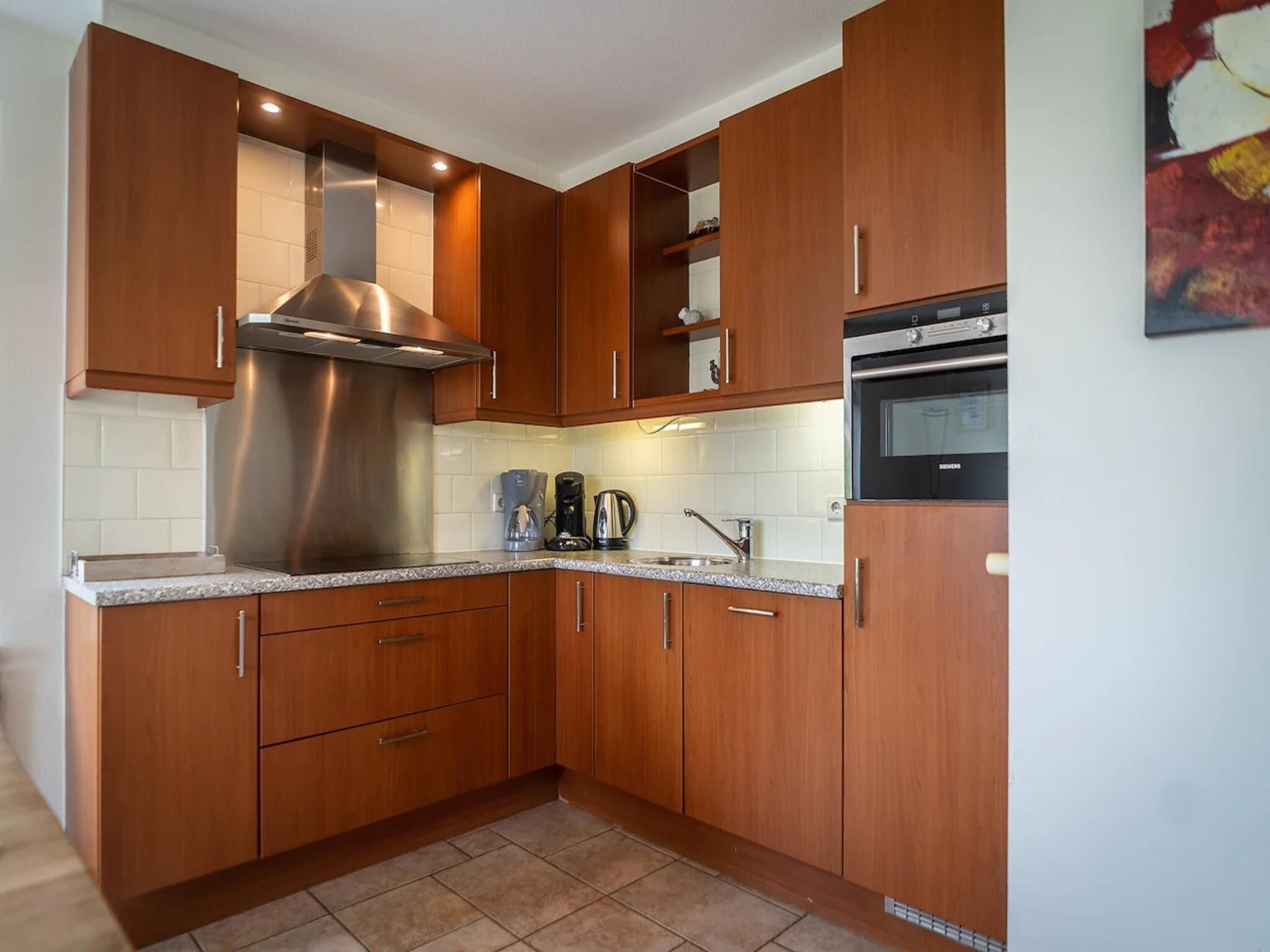 De keuken van 6-person villa in a Texel villa park in De Koog