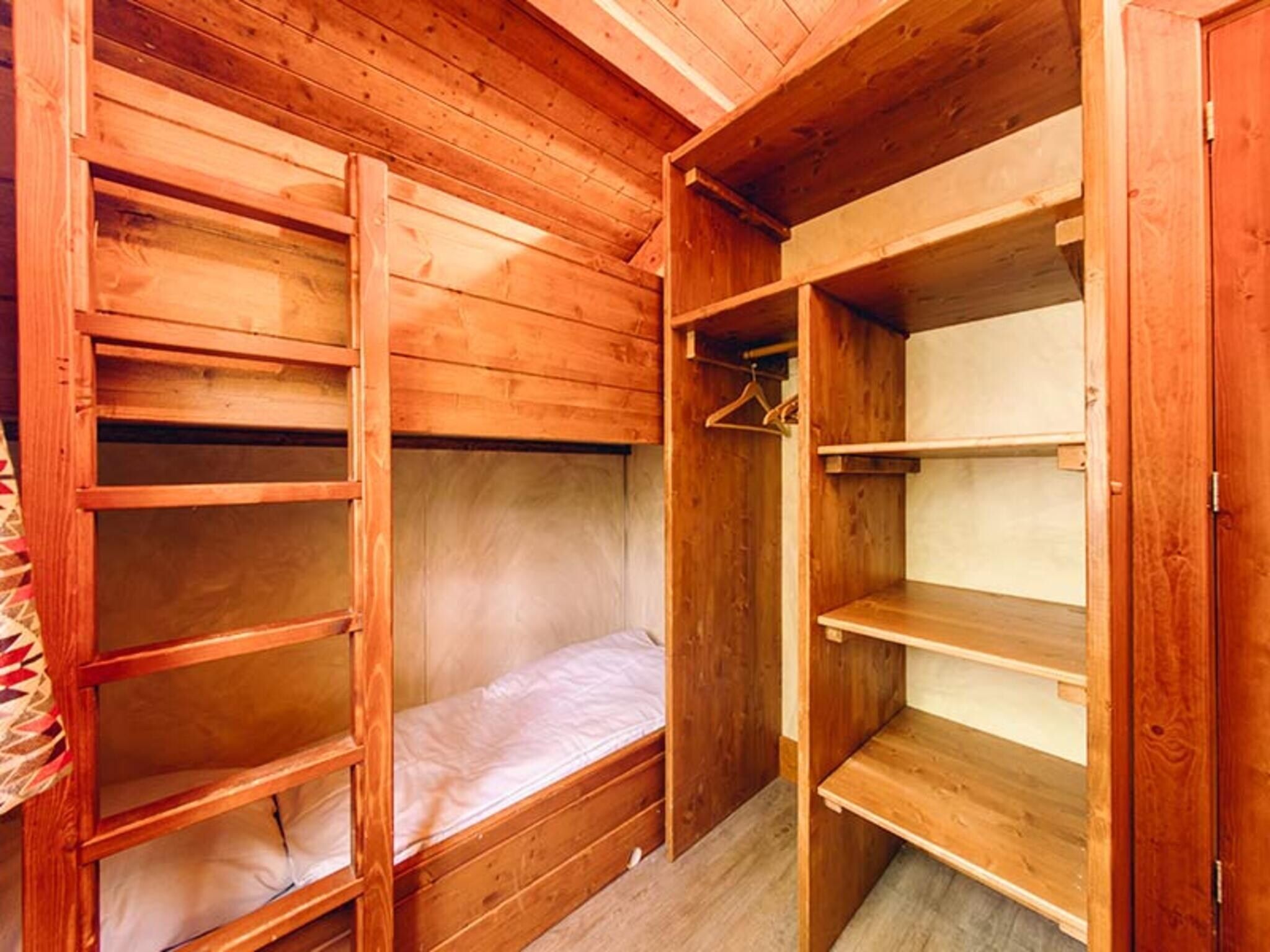 Een slaapkamer van Cowboy Cottage in Slagharen