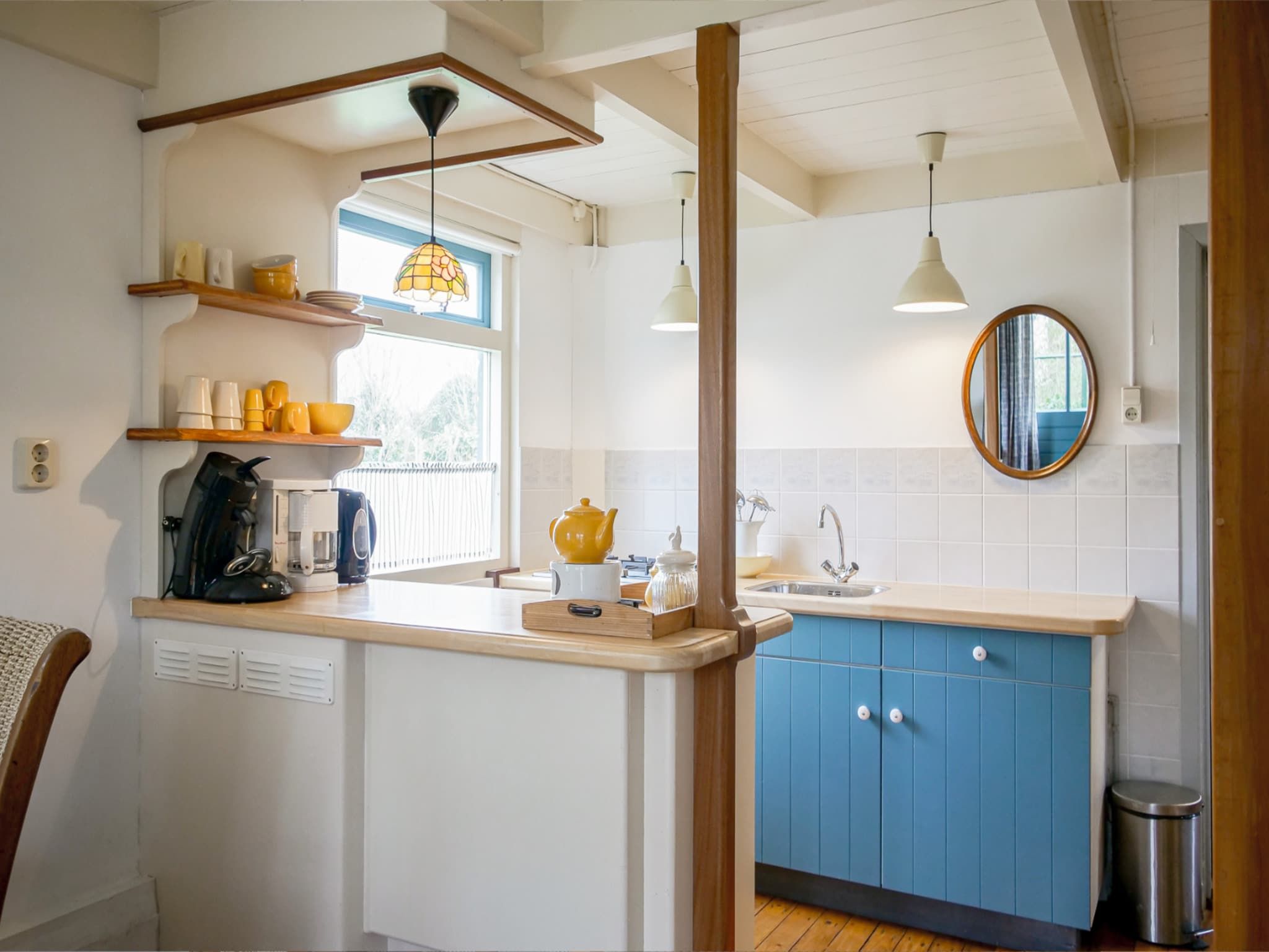 De keuken van Appartement Eb in Callantsoog