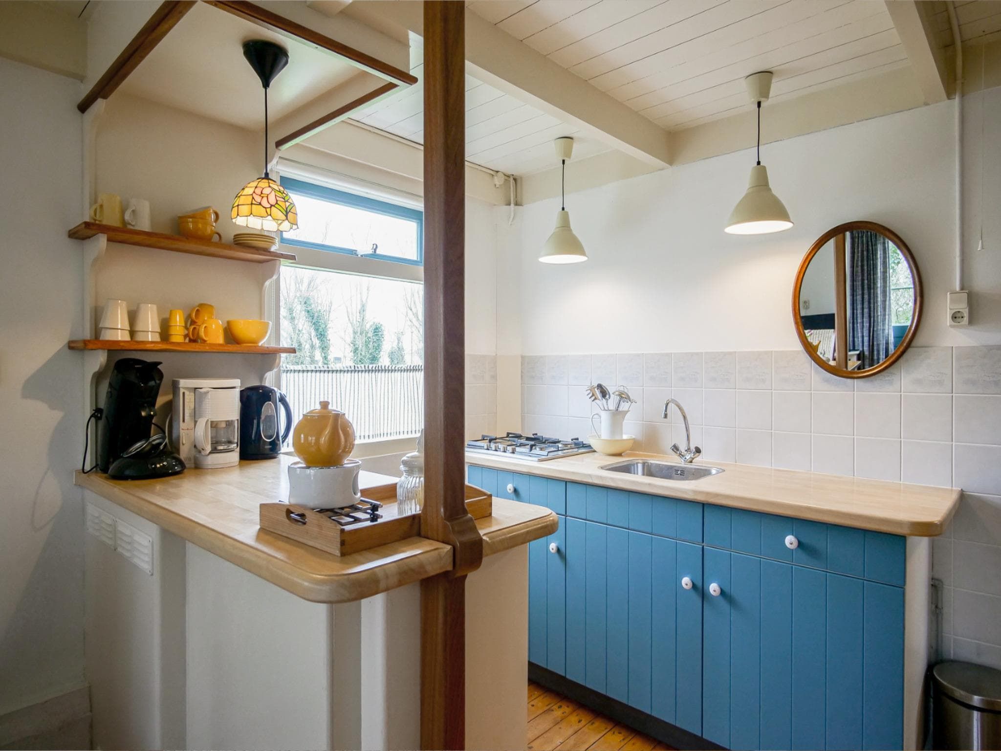 De keuken van Appartement Eb in Callantsoog