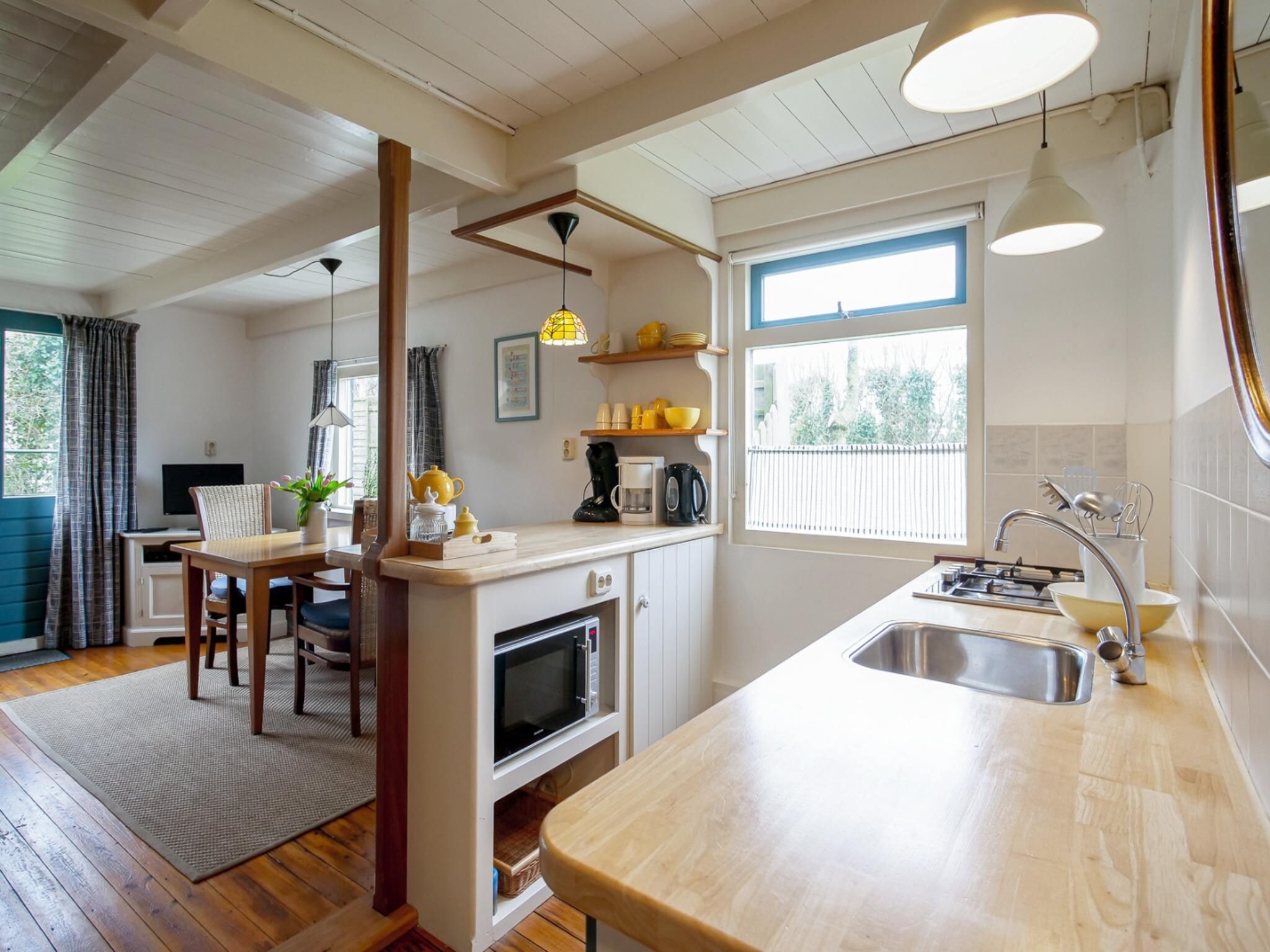 De keuken van Appartement Eb in Callantsoog