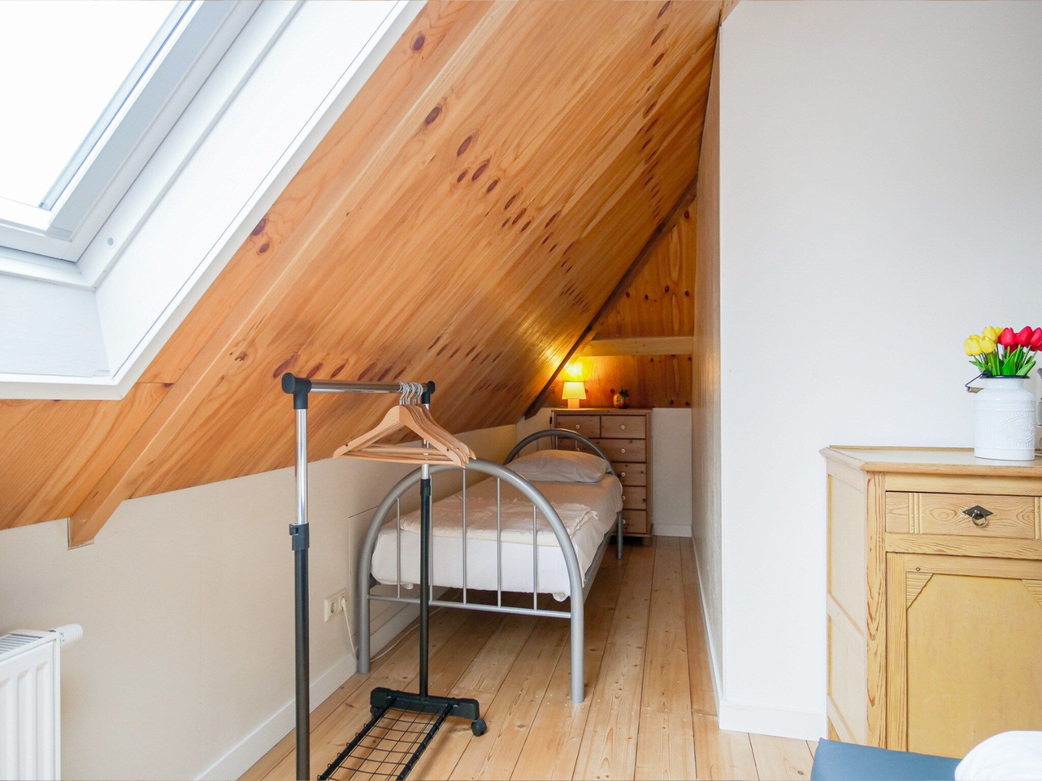 Een slaapkamer van Appartement Dars in Callantsoog