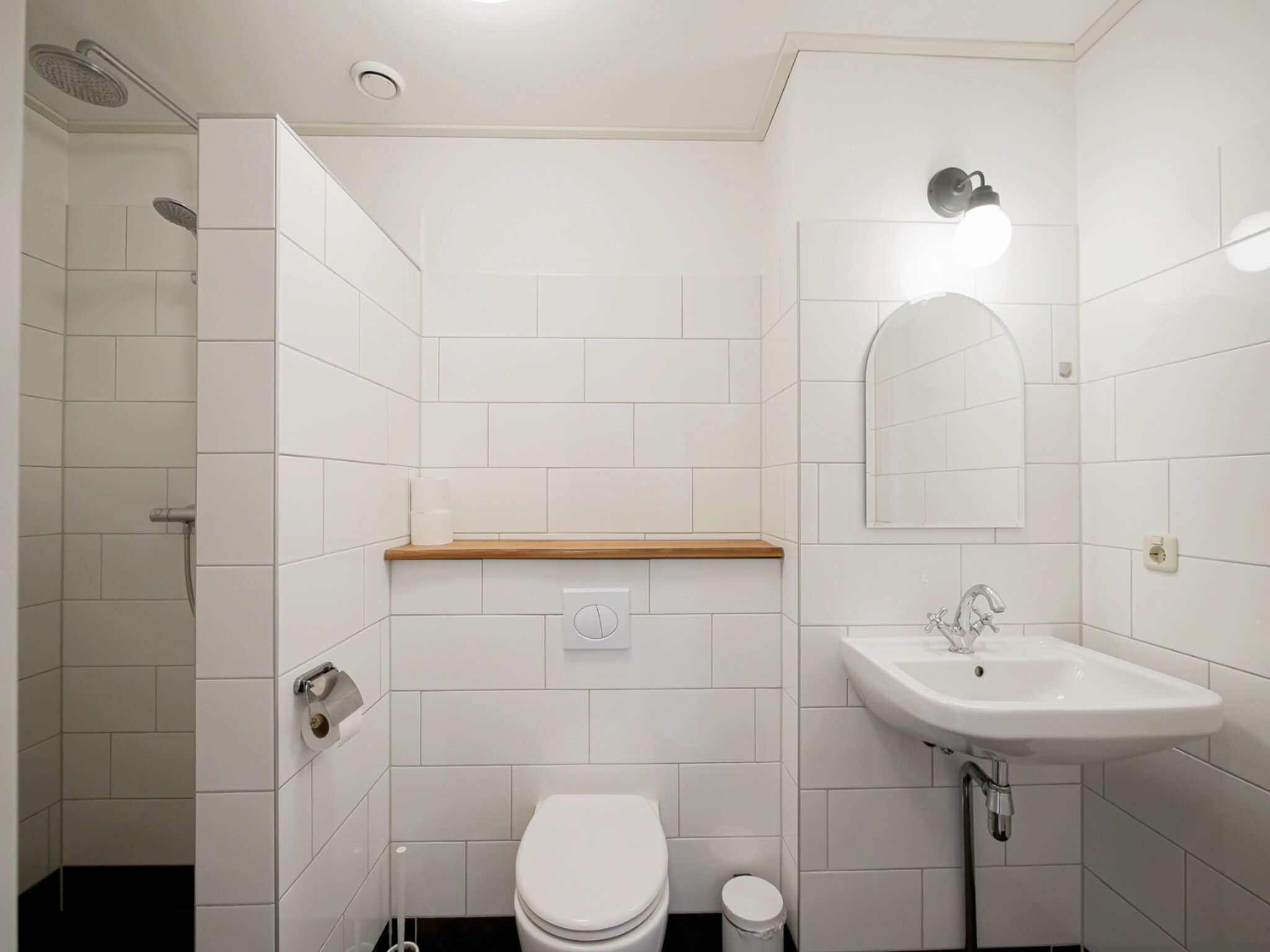 De badkamer van Appartement Dars in Callantsoog